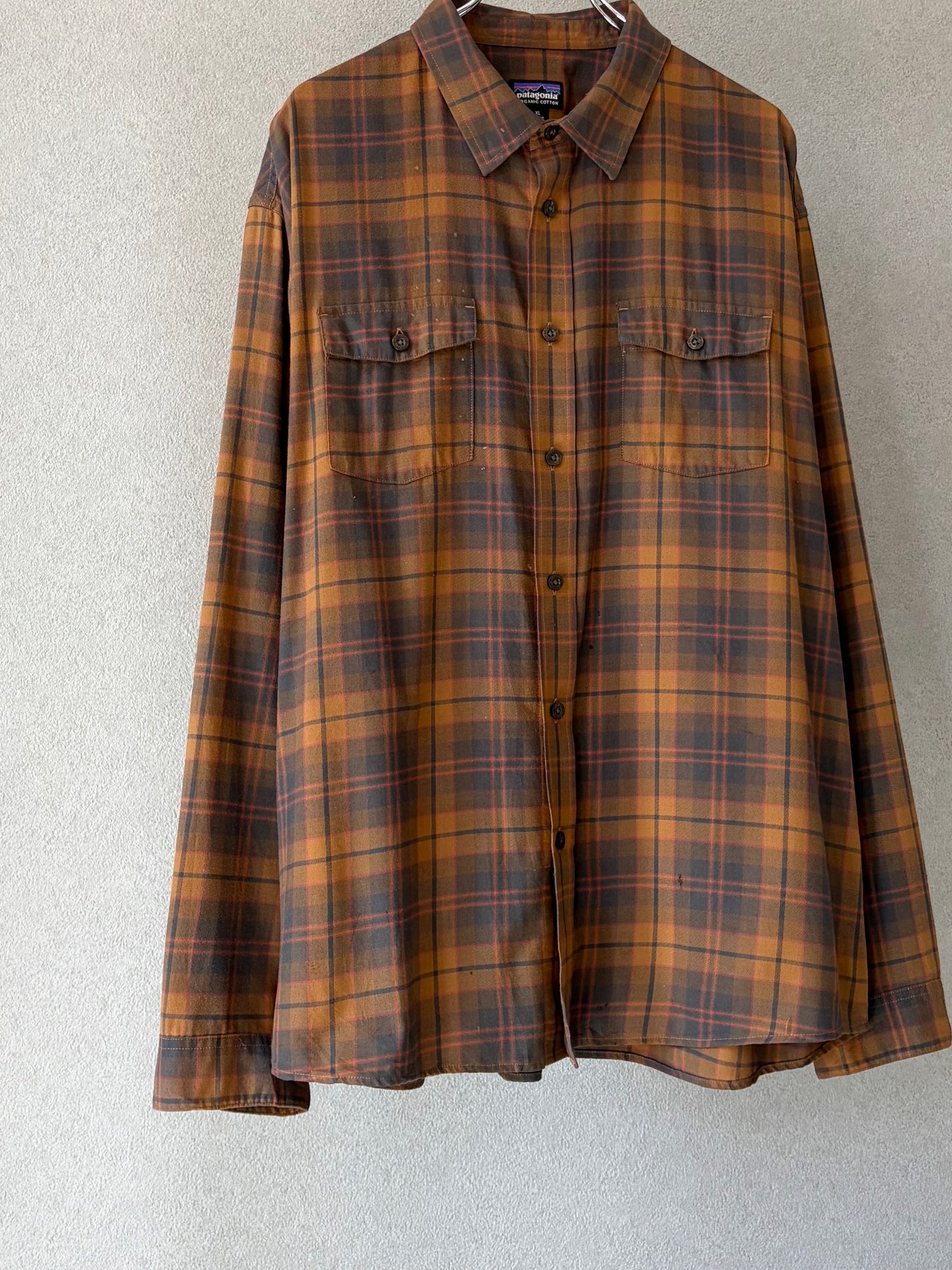 00's patagonia flannel shirt