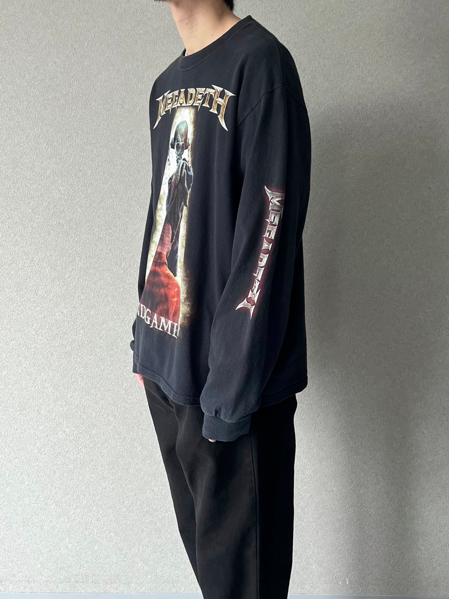 00's MEGADETH L/S music t-shirt