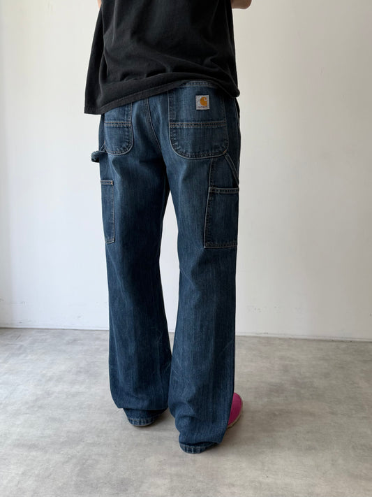 00's carhartt denim painter pants