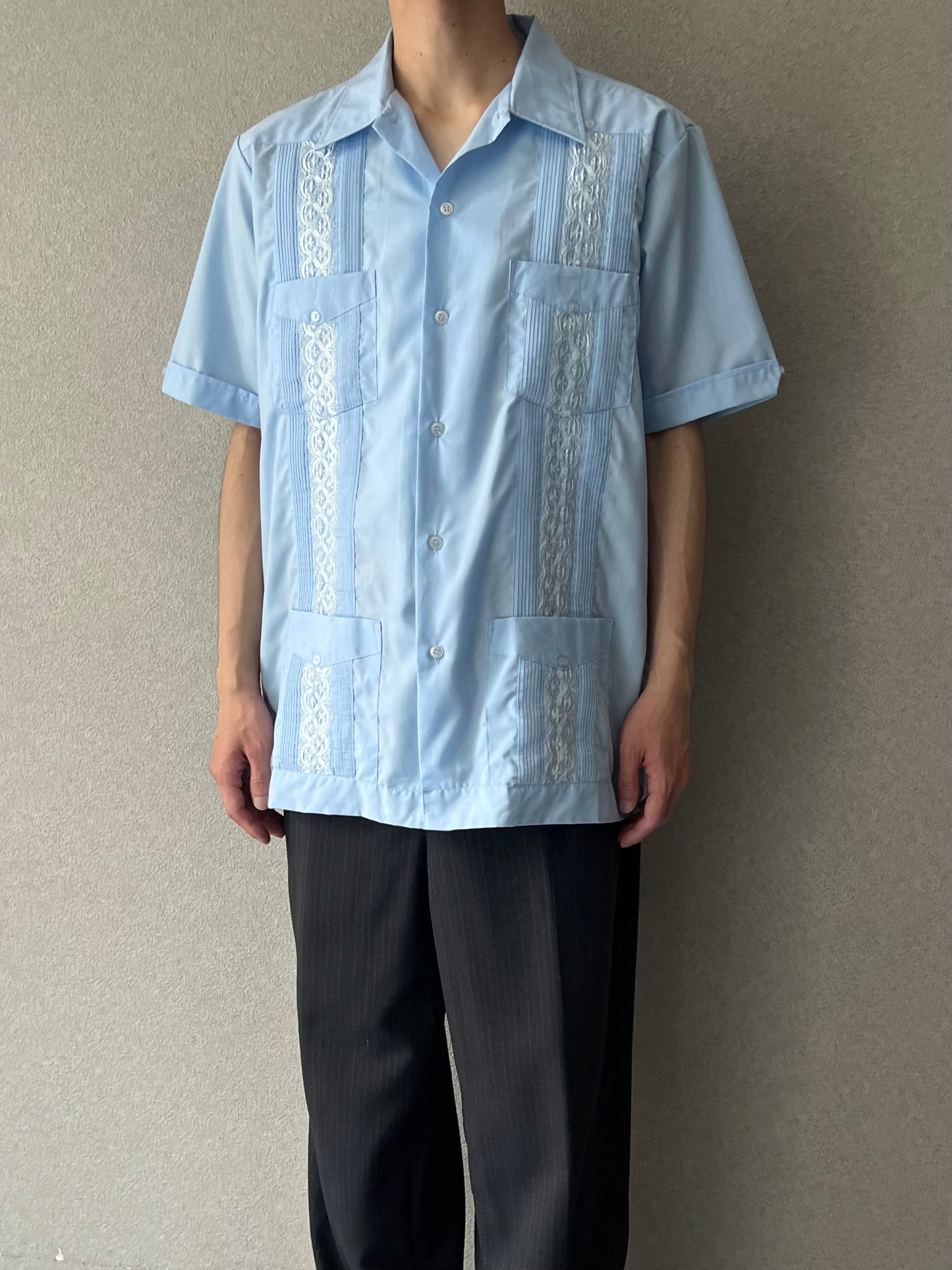 80's UNKNOWN guayabera shirt