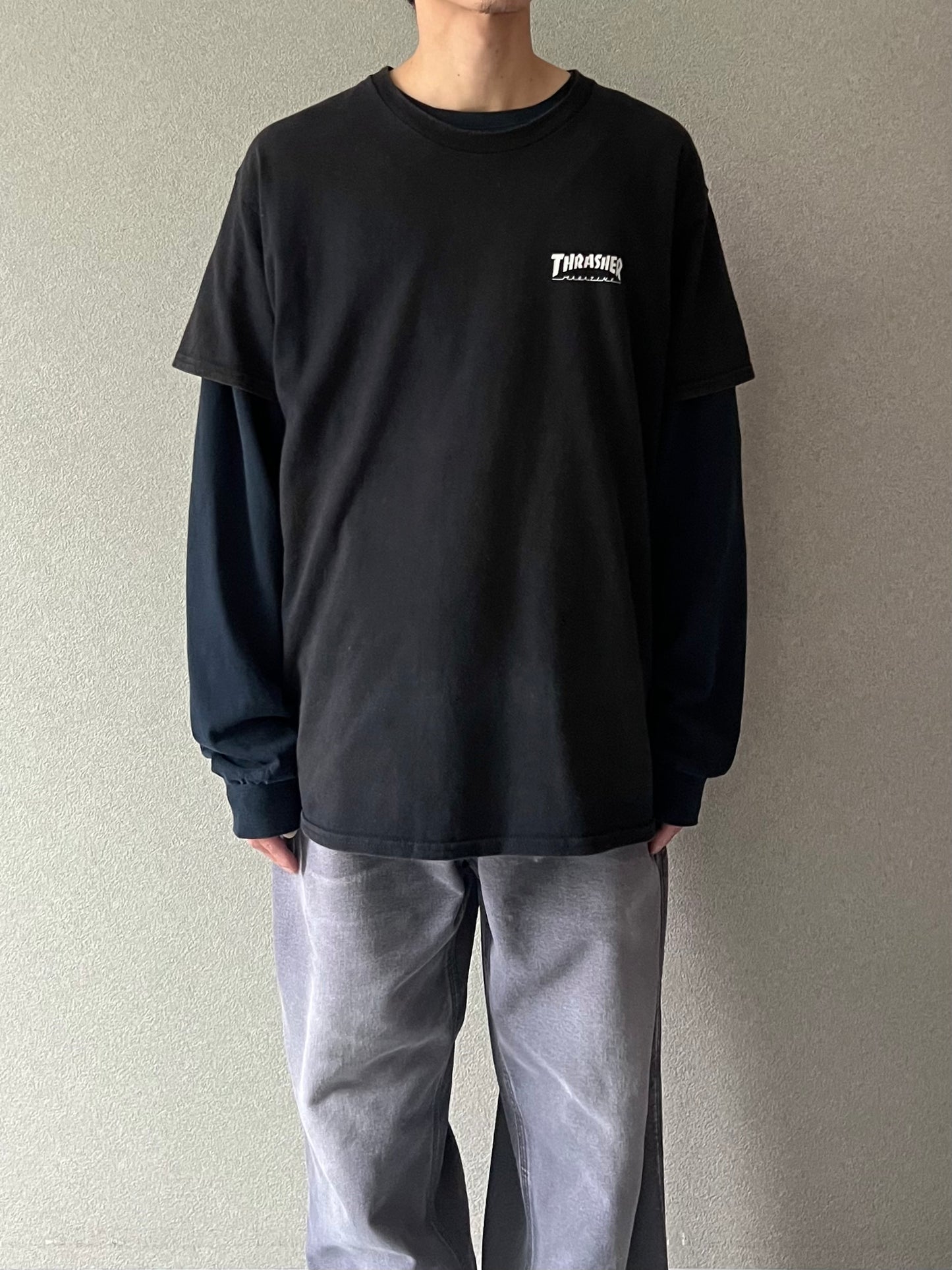 00's THRASHER skate t-shirt