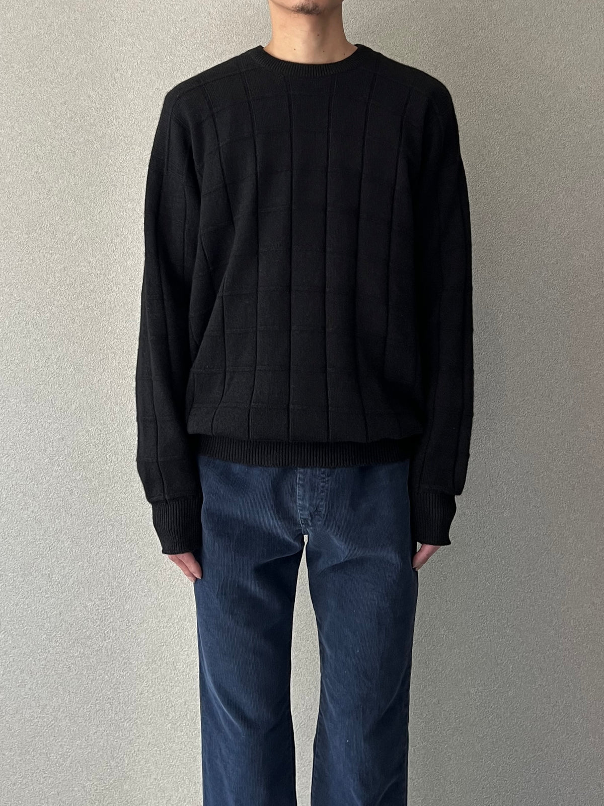 90's Neiman Marcus cashmere knit sweater "Made in SCOTLAND"