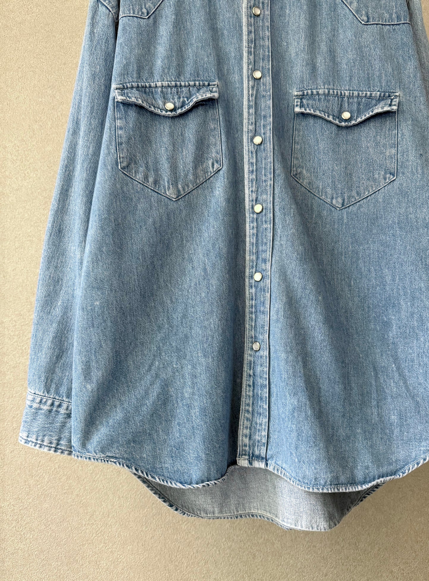 90's GAP denim western shirt