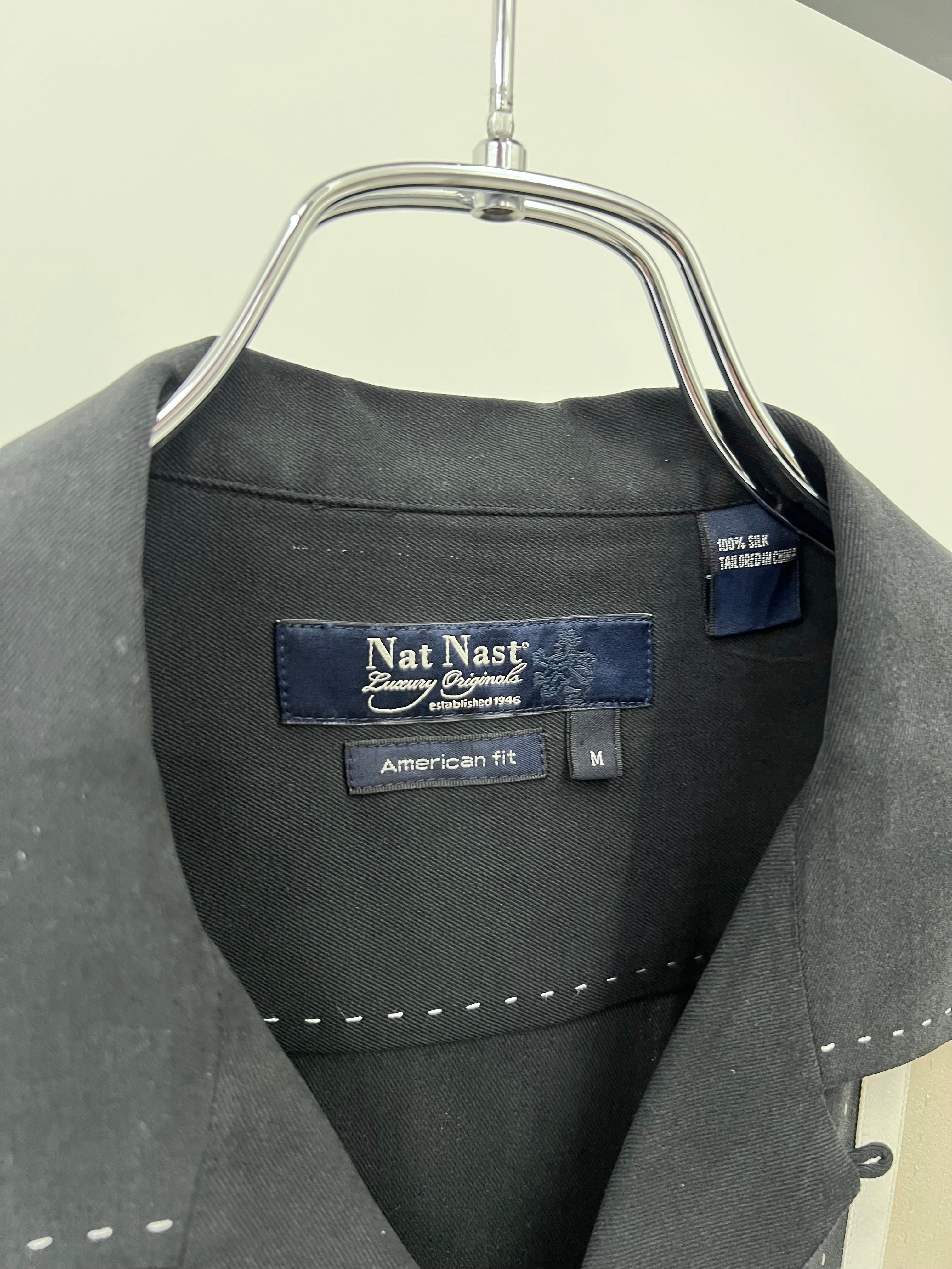 90's〜 Nat Nast silk open collar shirt – HARU CLOTHING STORE