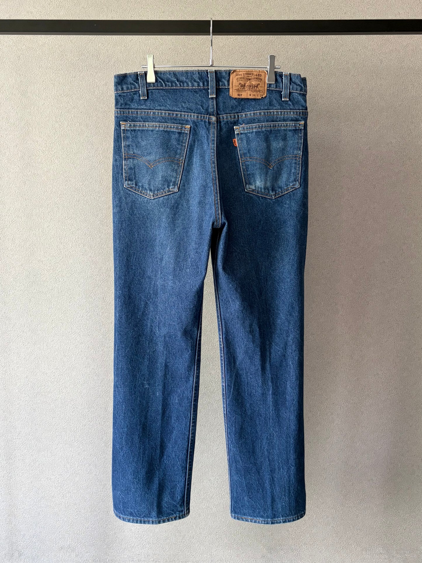 80's Levi's 517 denim pants "Made in USA"