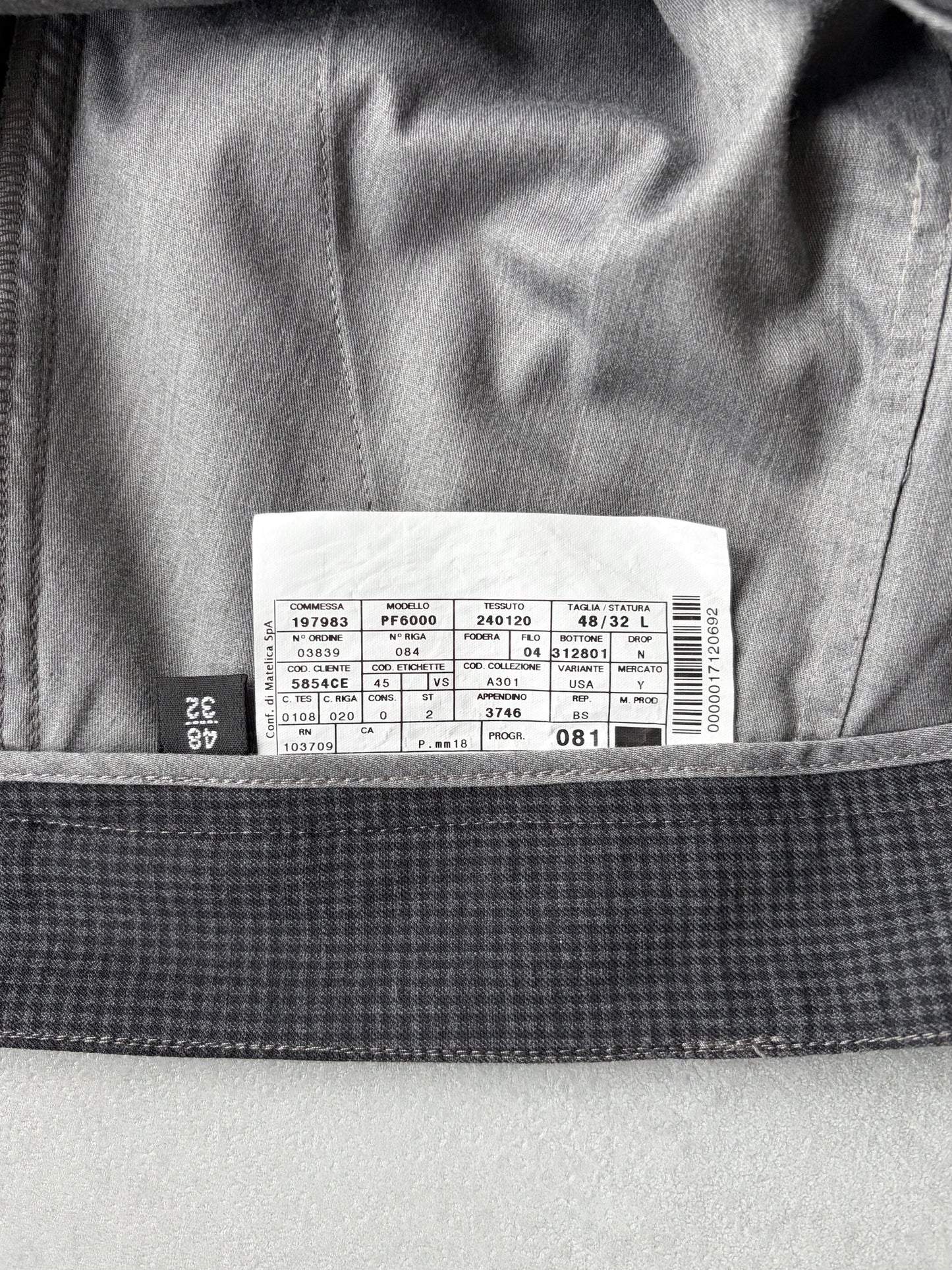 00's ARMANI COLLEZIONI slacks