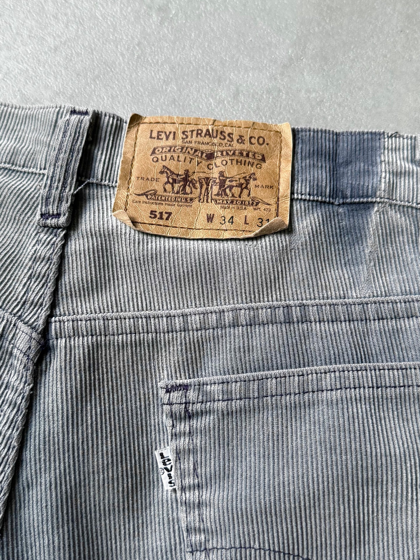 70's〜 Levi's 517 corduroy pants