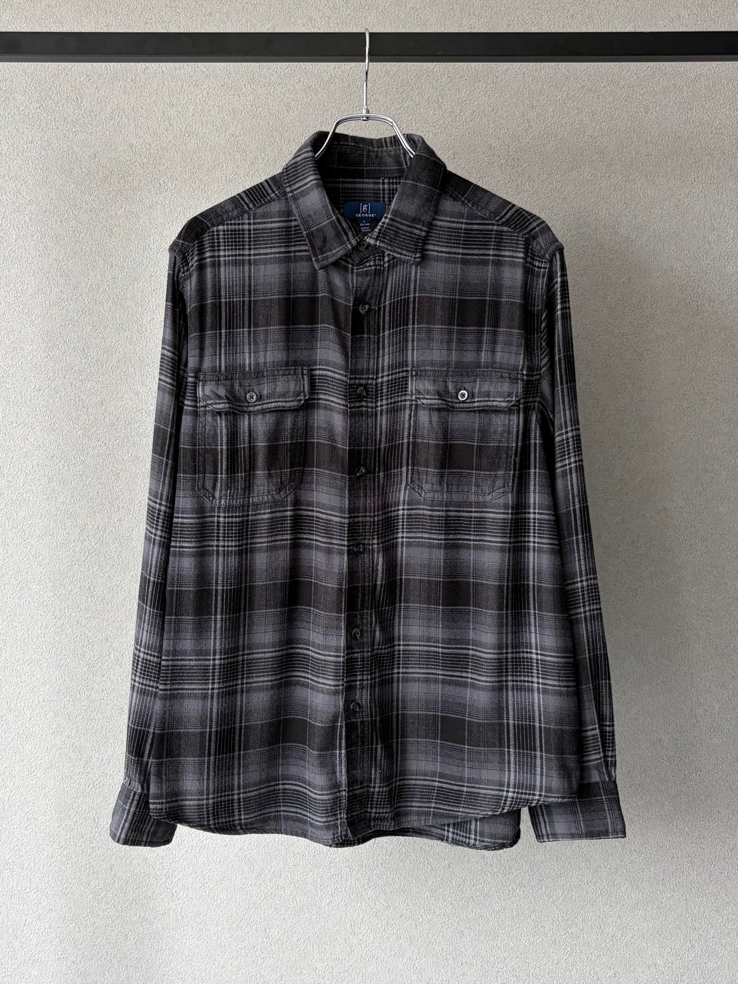 00's GEORGE flannel shirt