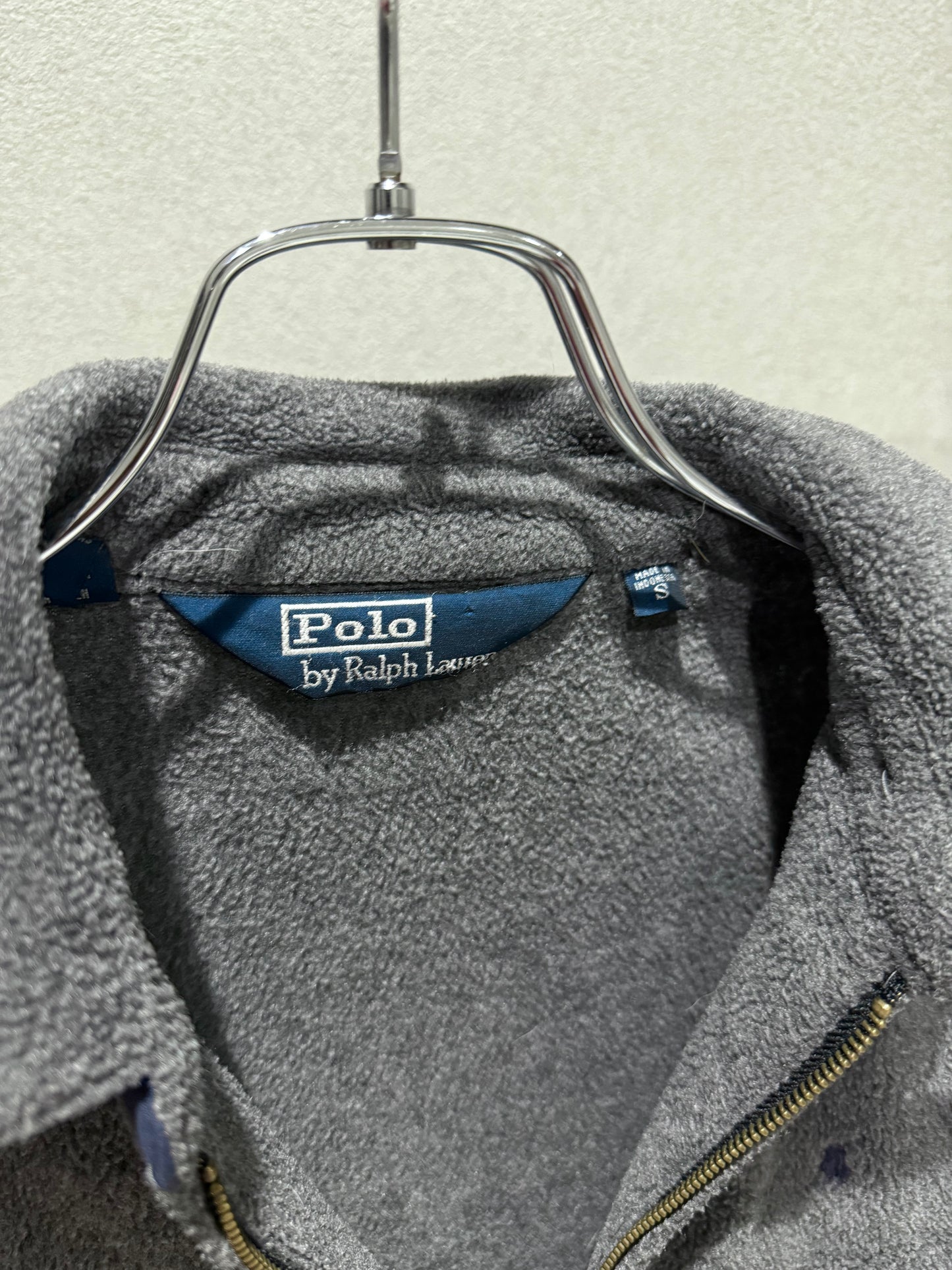 90's Polo Ralph Lauren fleece drizzler jacket