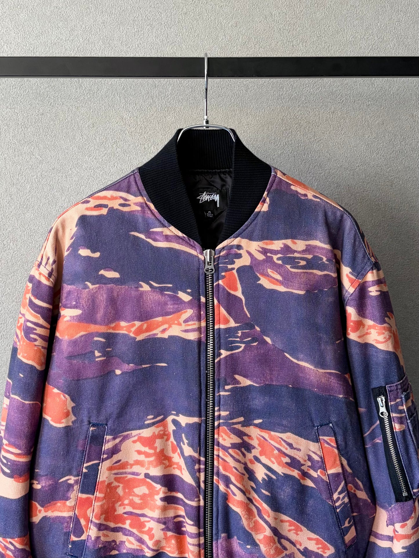stussy bomber jacket