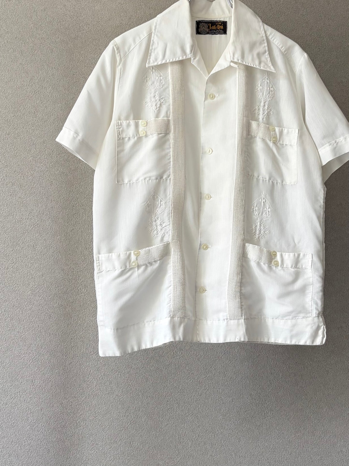 80's LOL BA guayabera shirt