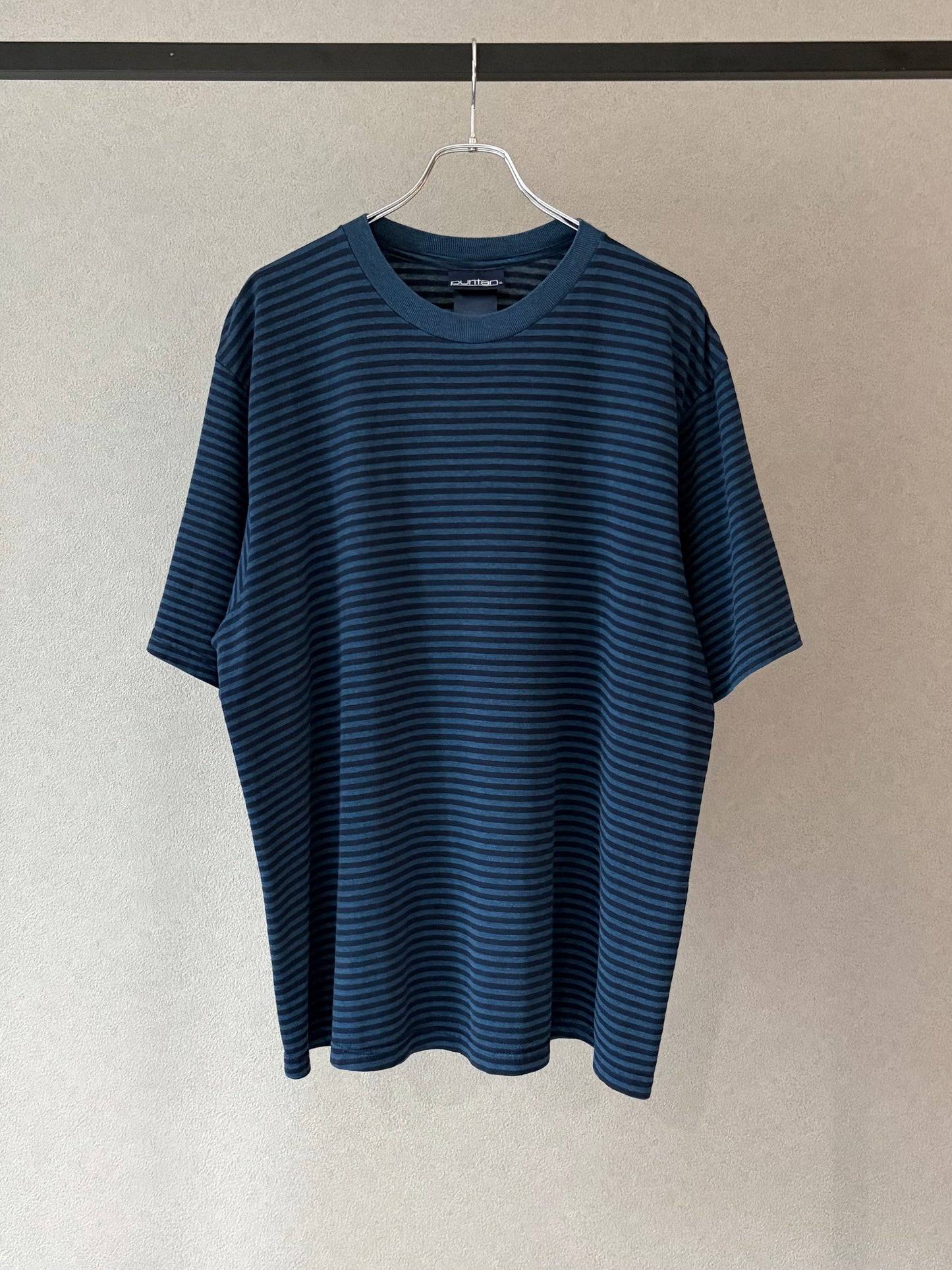90's〜 puritan border t-shirt