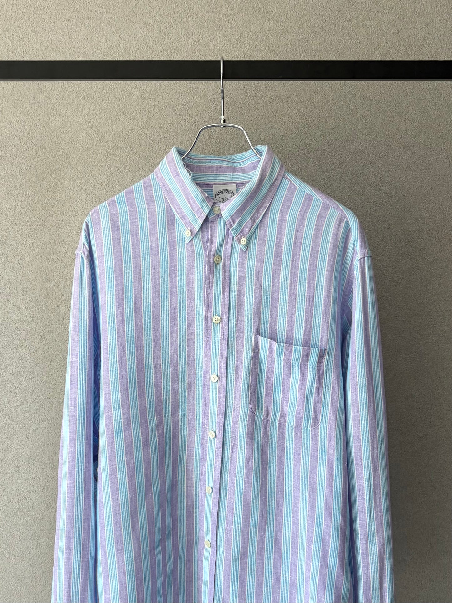 00's Brooks Brothers linen BD shirt