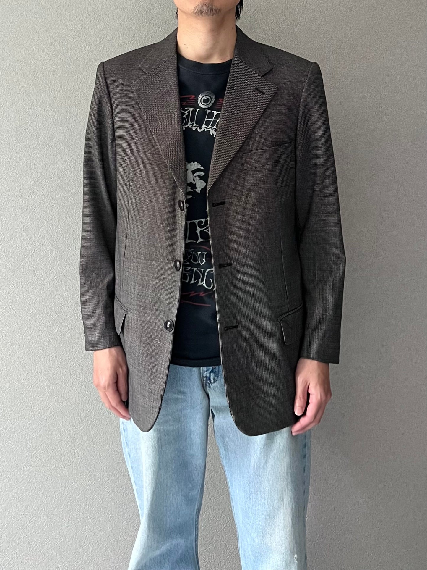 90's Yves Saint Laurent tailored jacket "Made in ITALY"
