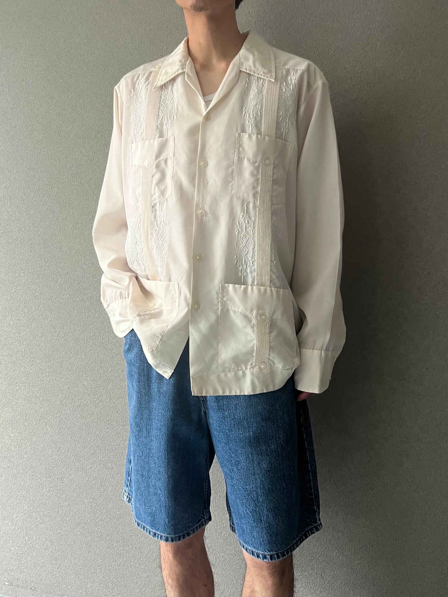 80's MAYALAND guayabera shirt