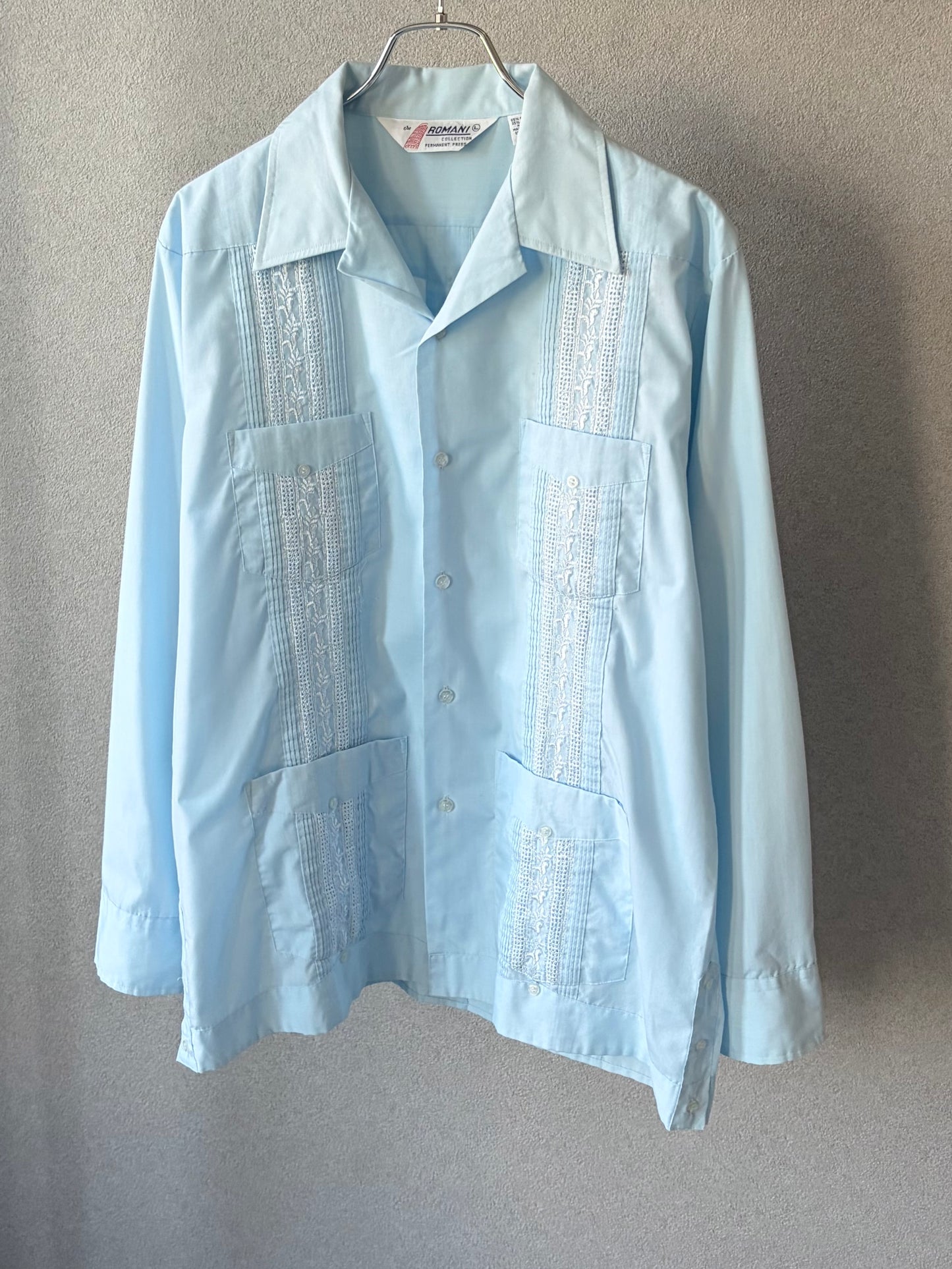 80's ROMANI guayabera shirt