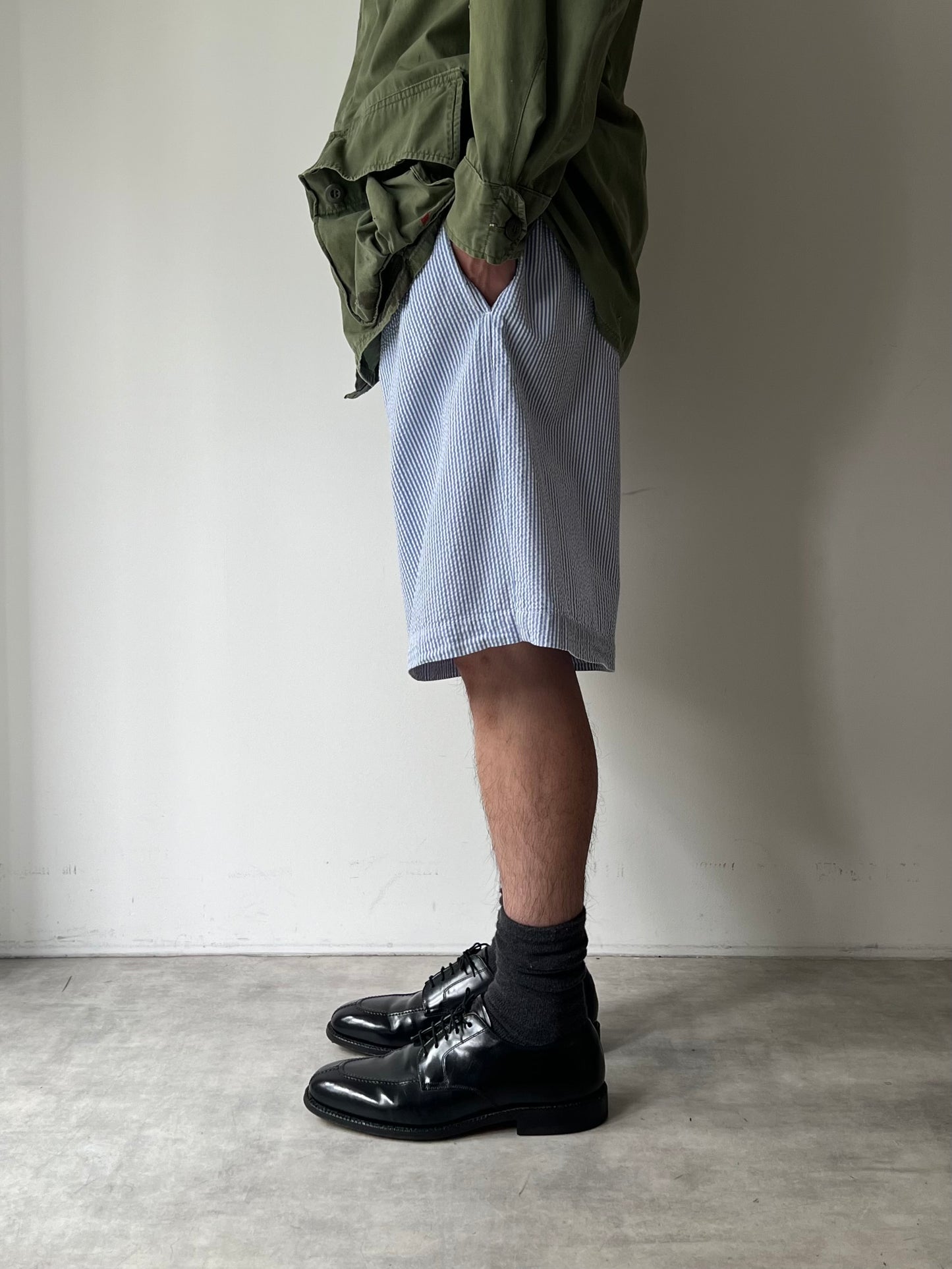 90's Polo Ralph Lauren seersucker shorts