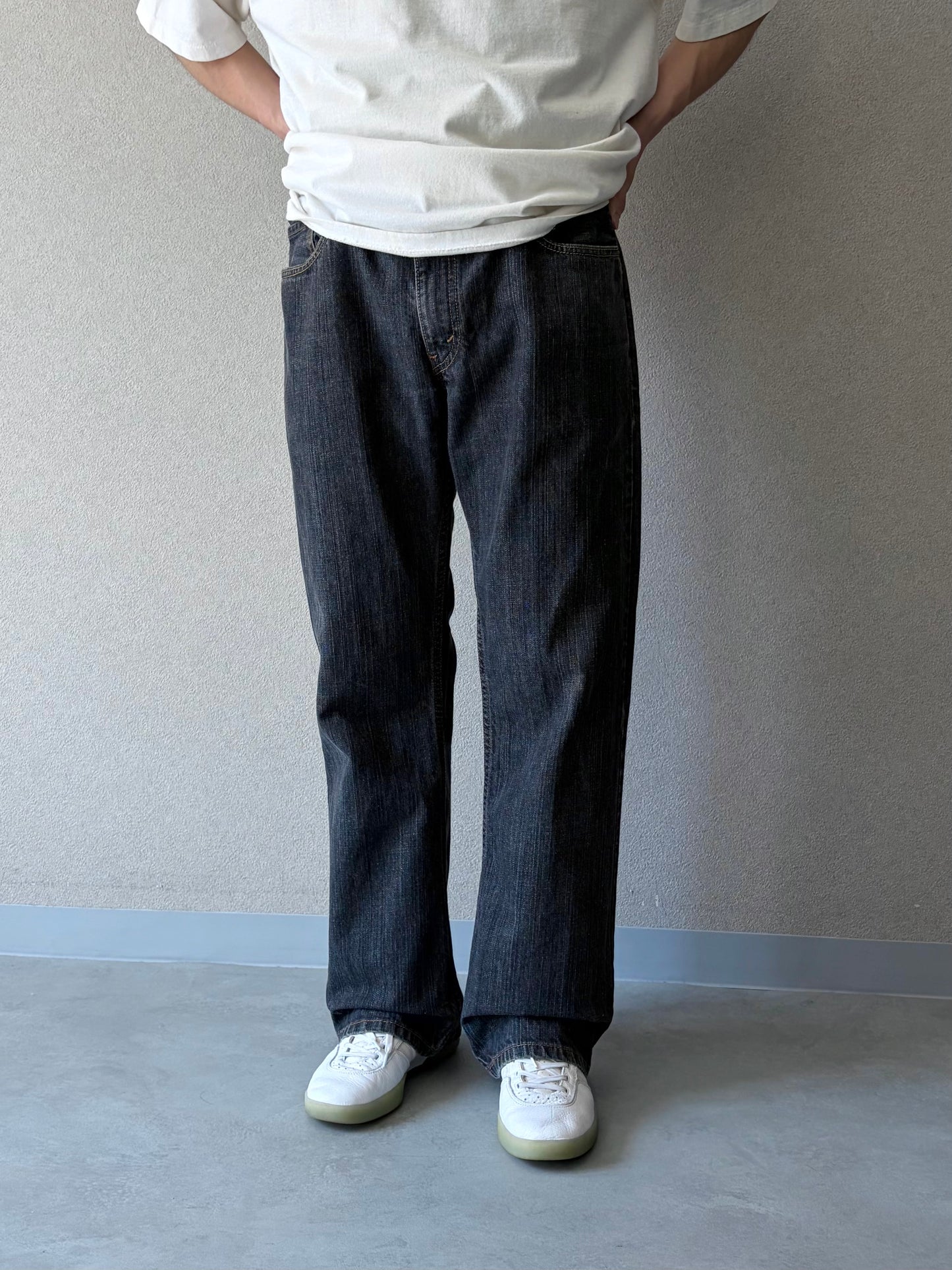 00's Levi's 527 denim pants "Yarn dyed"