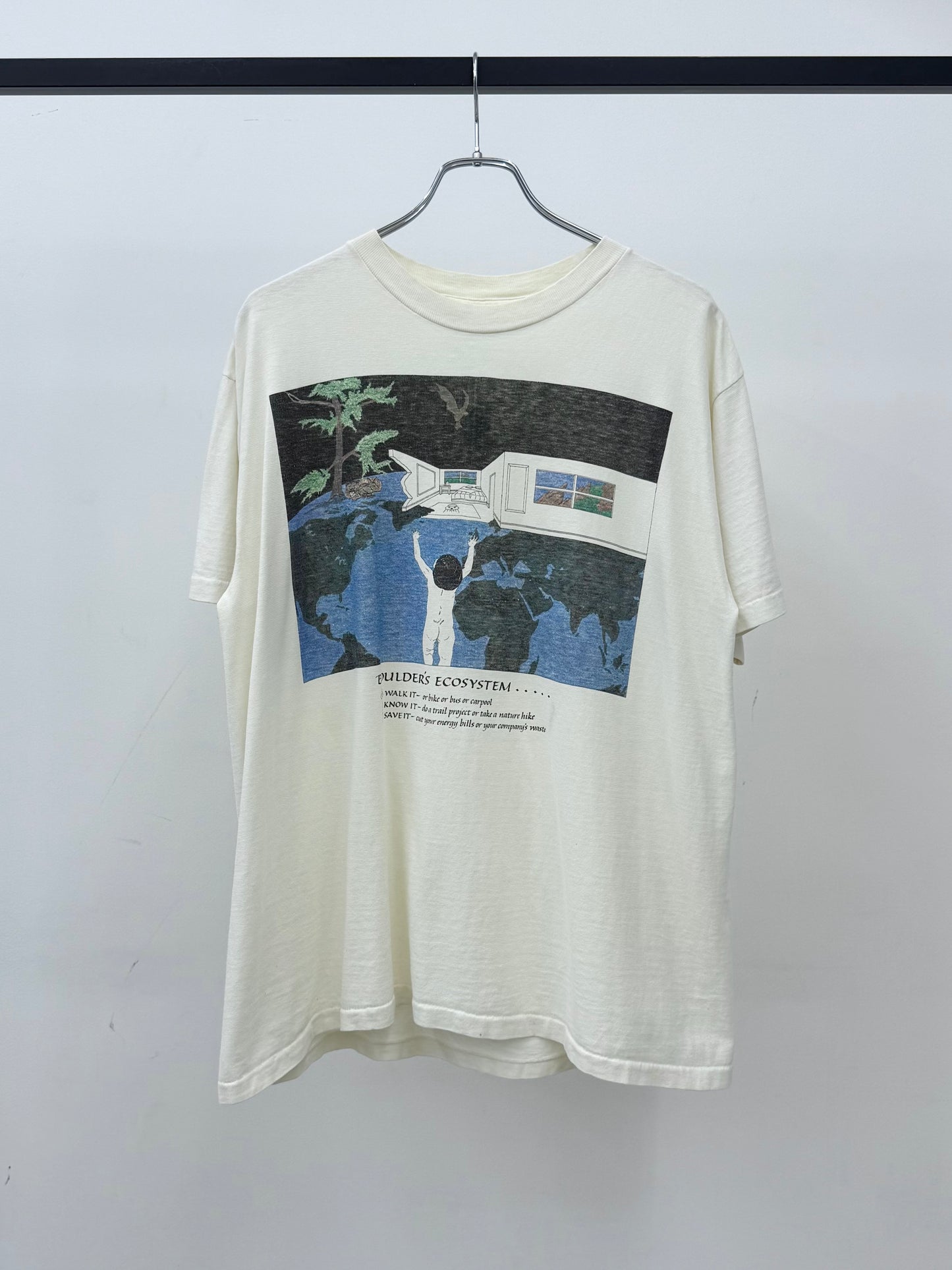 90's EARTH DAY t-shirt "MADE IN USA"