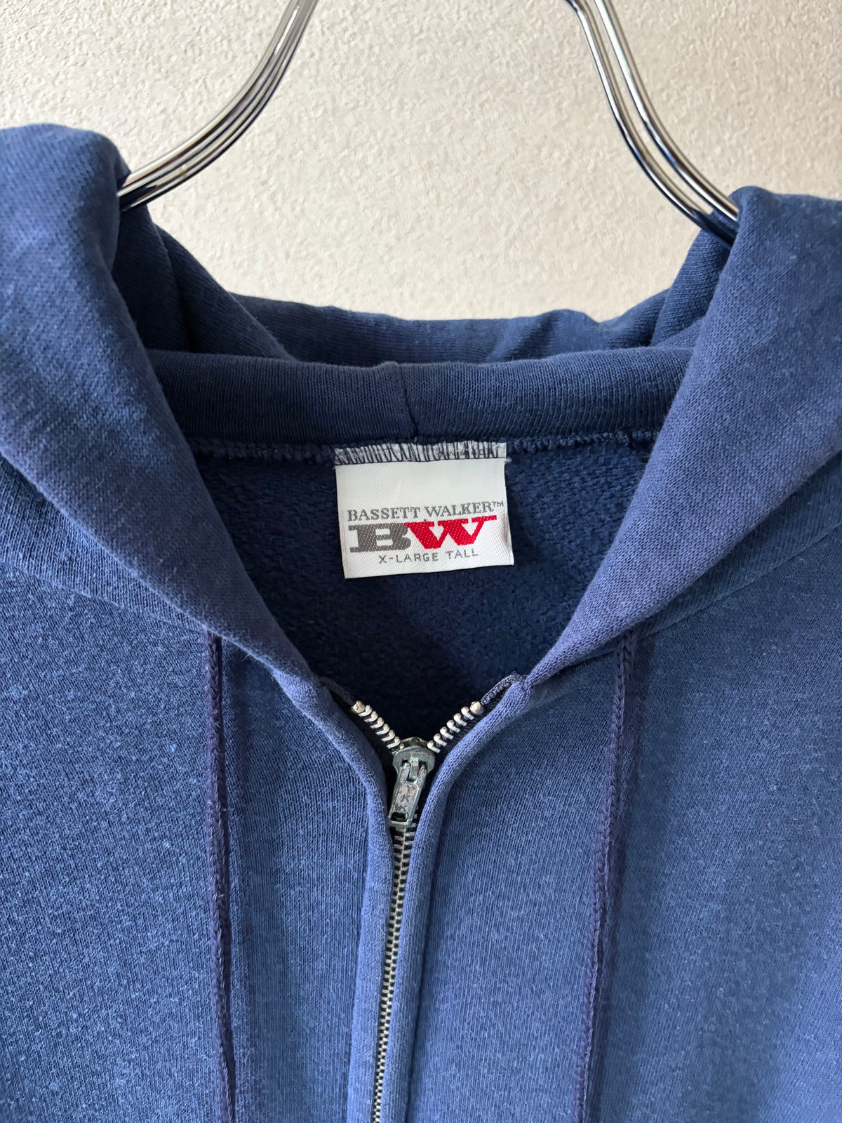 80's BW zip up sweat hoodie