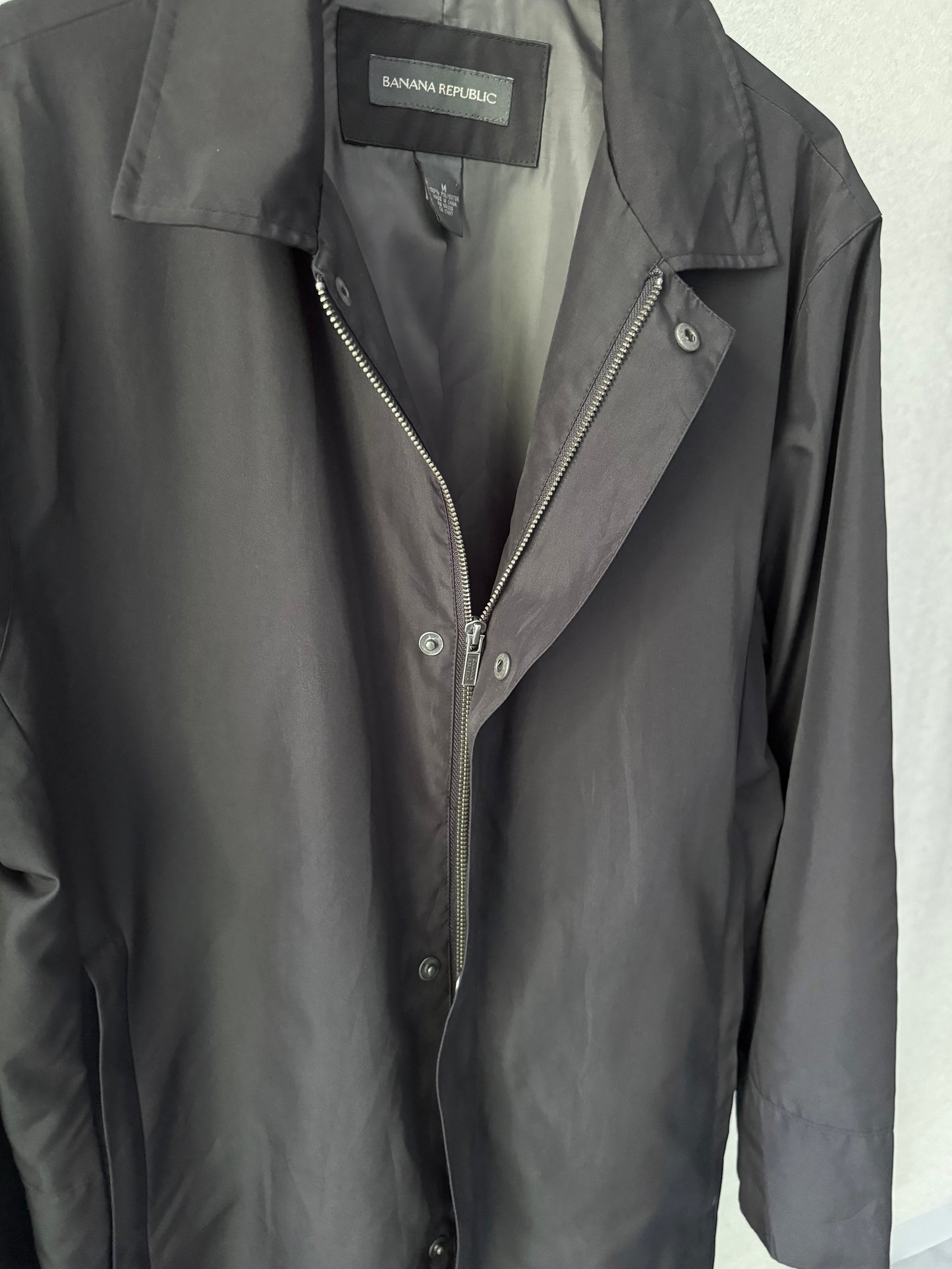 00's BANANA REPUBLIC nylon half coat