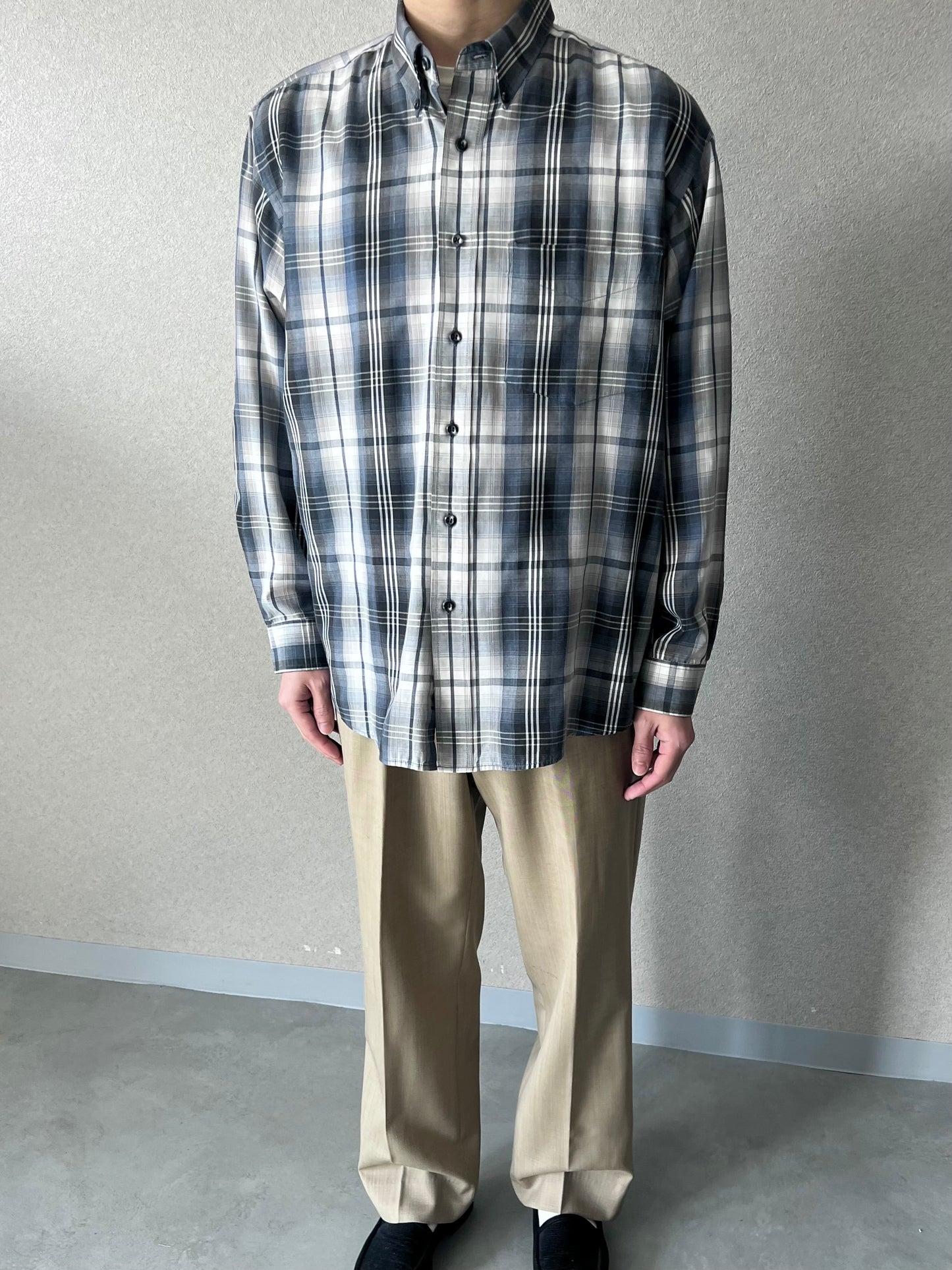 00's VAN HEUSEN BD shirt