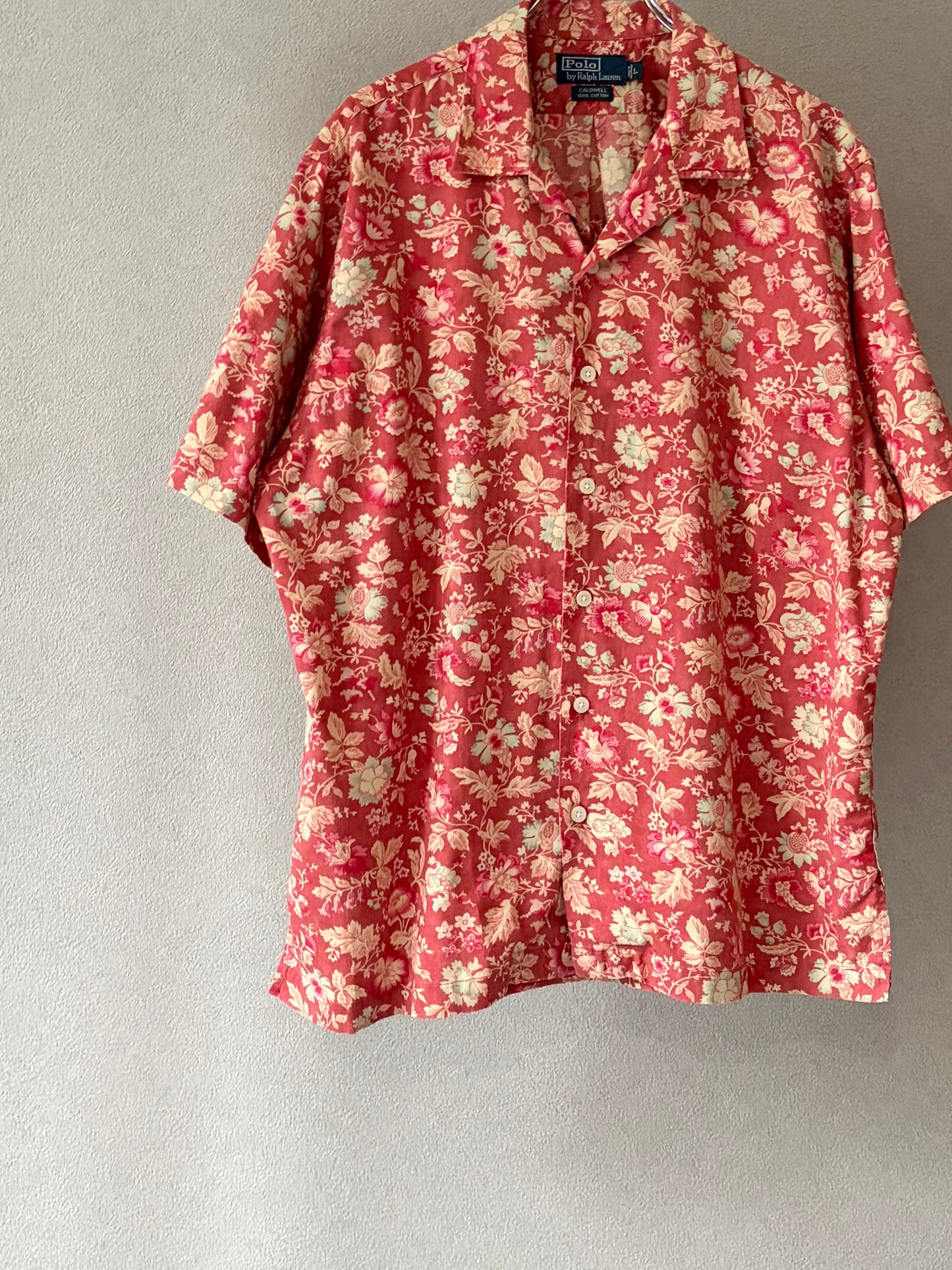 90's Polo Ralph Lauren open collar shirt "CALDWELL"