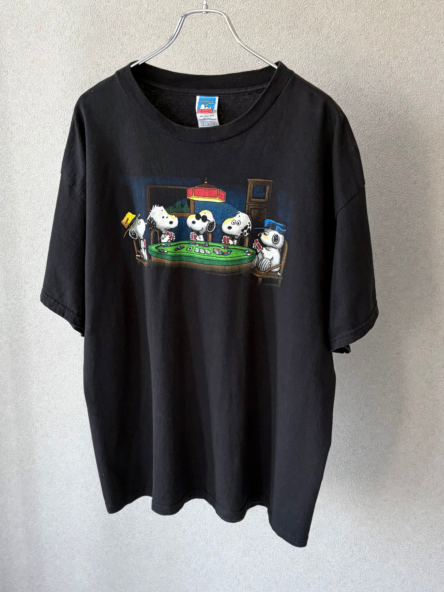 00's PEANUTS print t-shirt