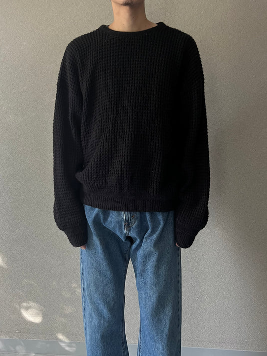 80's〜 DAVID TAYLOR acrylic knit sweater "Made in USA"