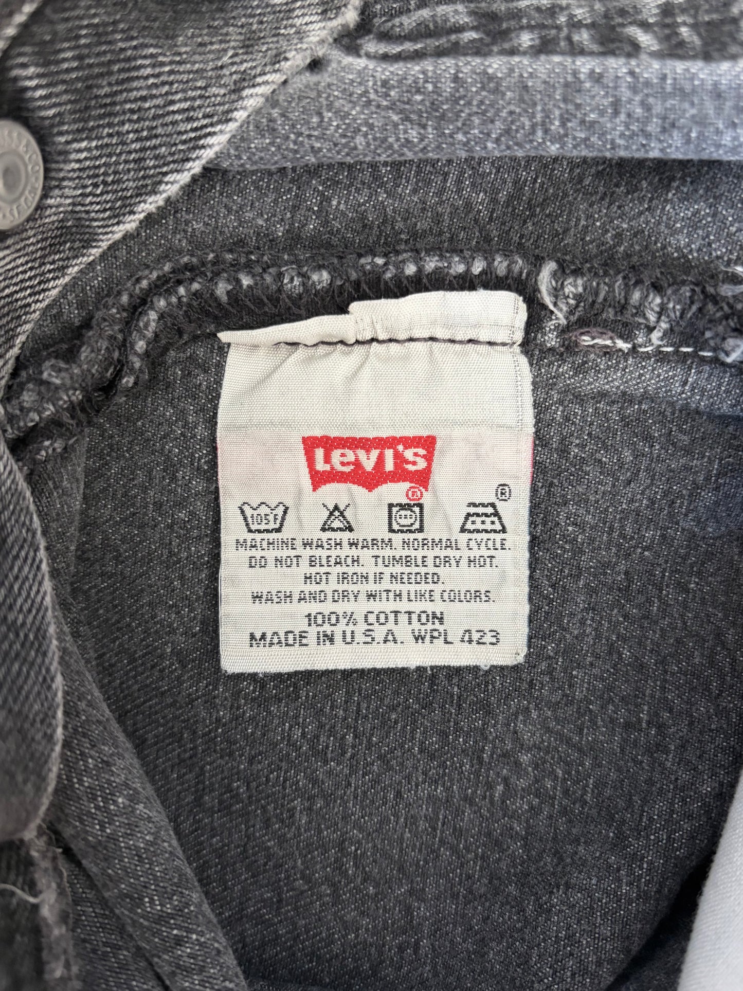 90's Levi's 501 denim pants "Made in USA"