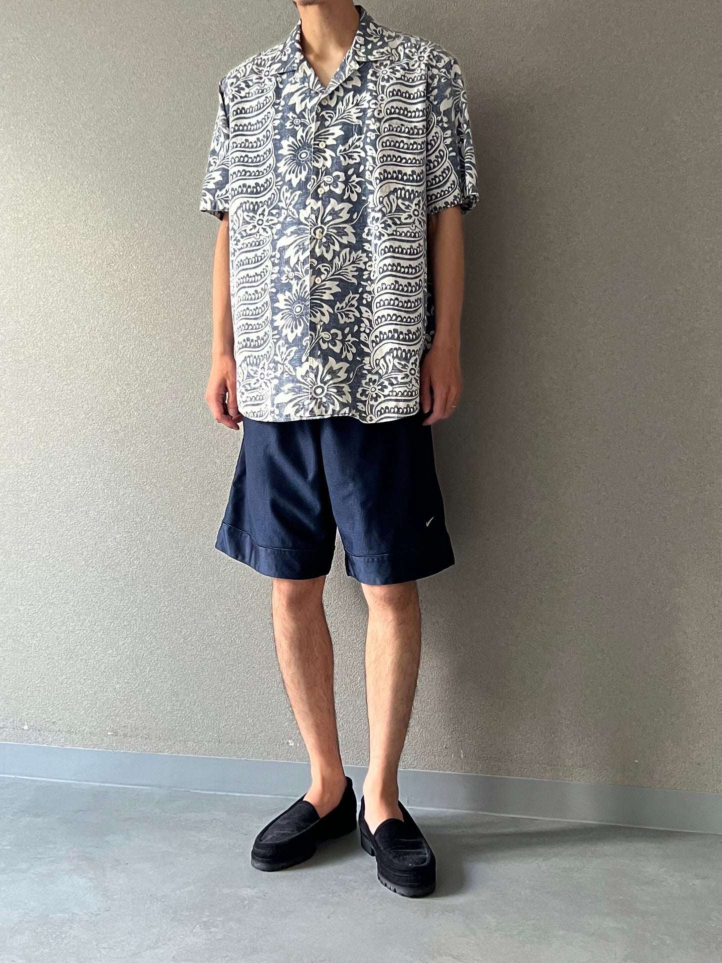90's Polo Ralph Lauren open collar shirt "BONNARD"