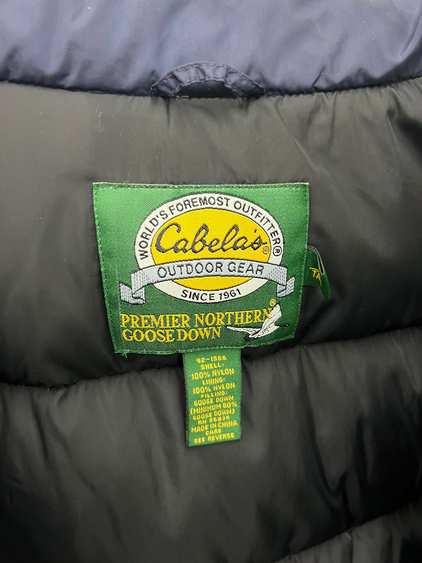 90's〜 Cabela's down vest