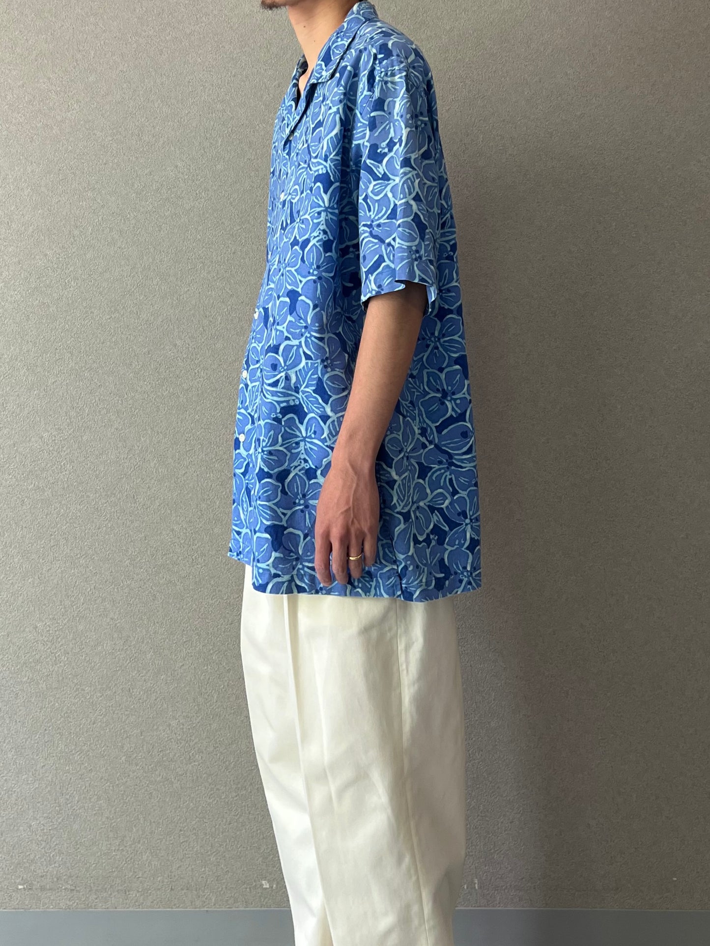 90's Polo Ralph Lauren open collar shirt "CALDWELL"