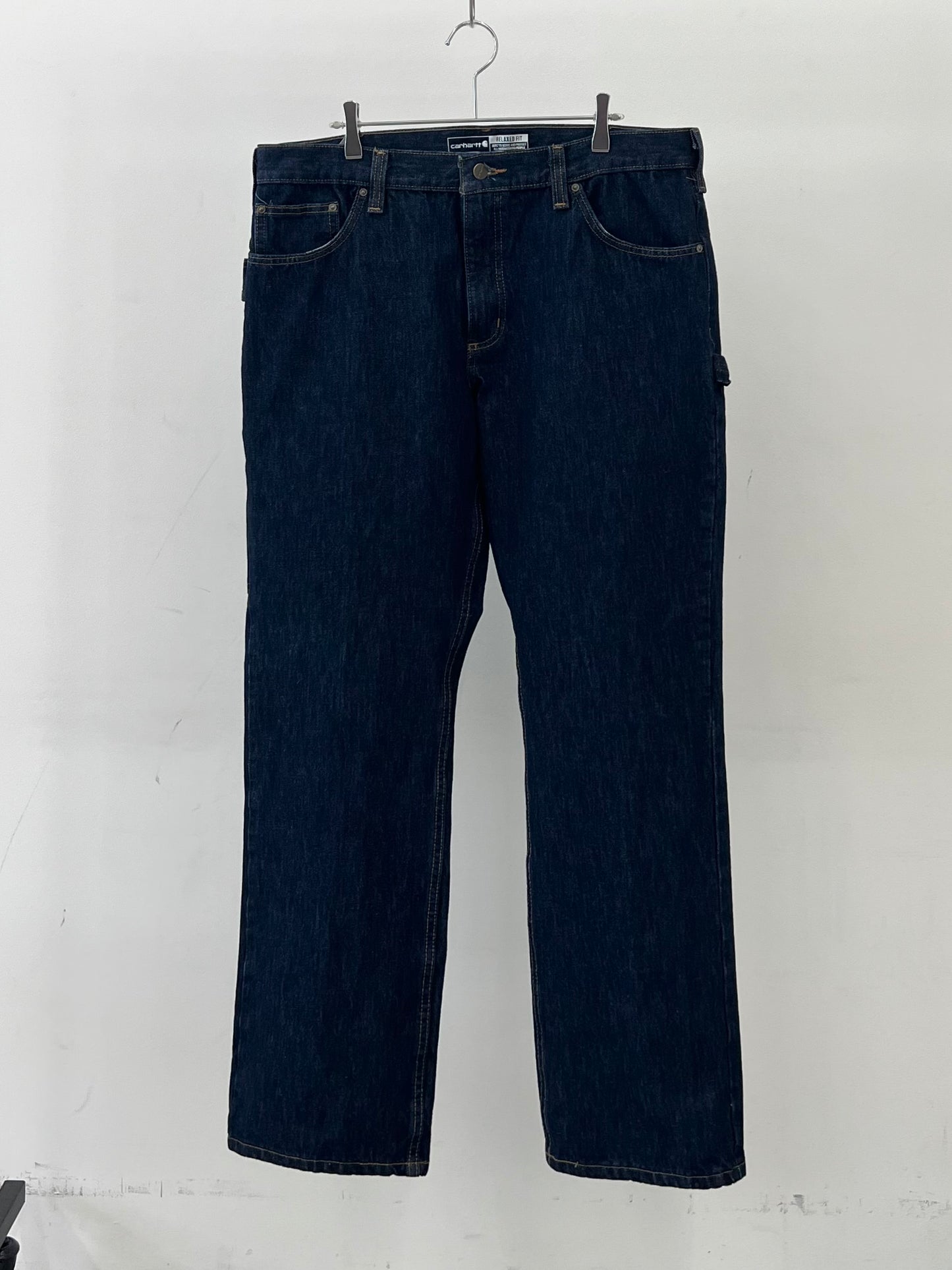 00's carhartt stretch denim pants