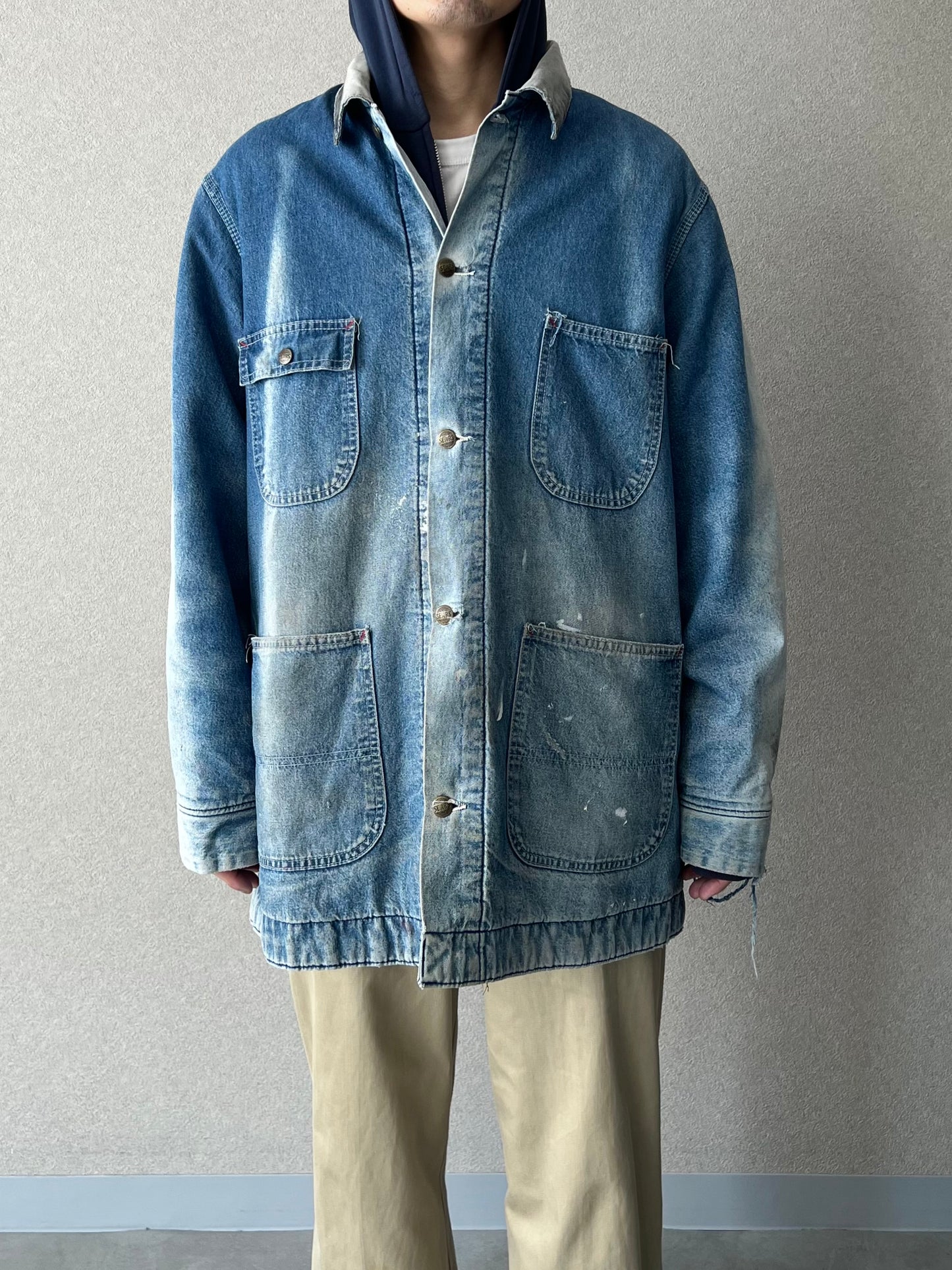 80's SEARS coverall jacket "Made in USA"
