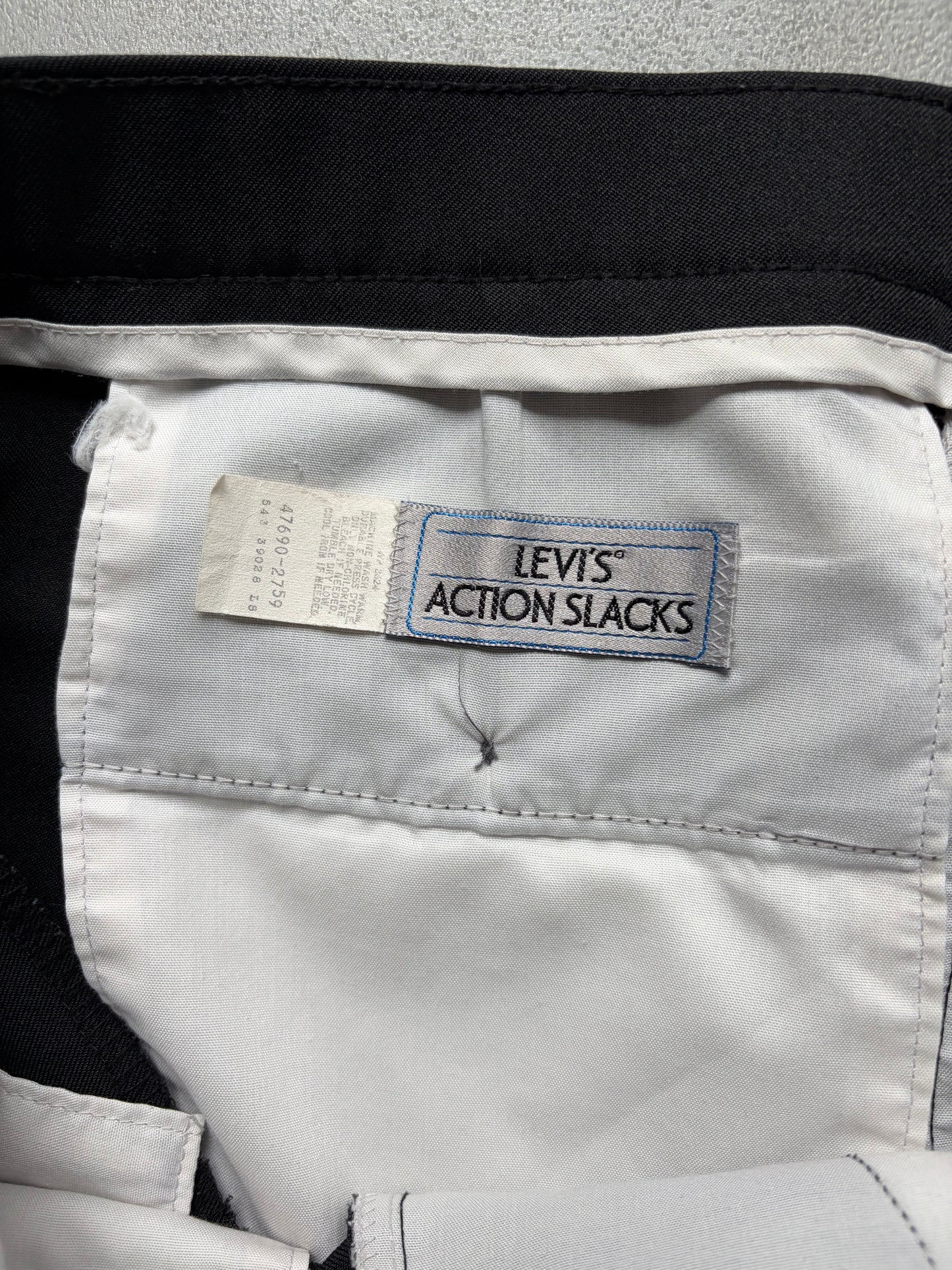 80's Levi's action slacks