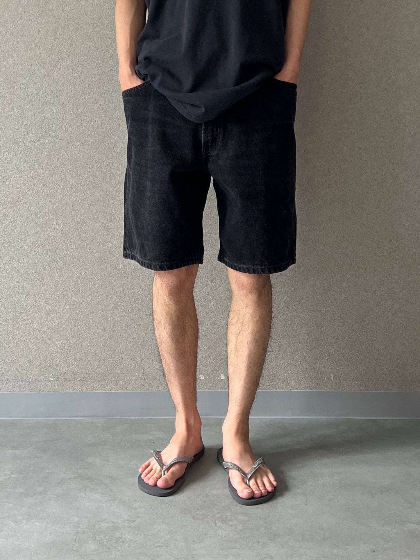 00's Levi's 550 denim shorts