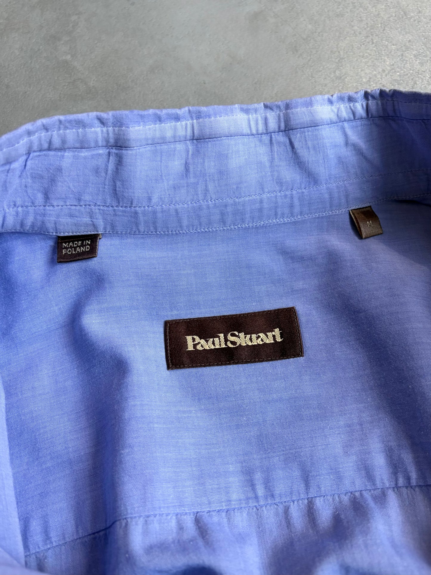 00's Paul Stuart BD shirt "Made in POLAND"