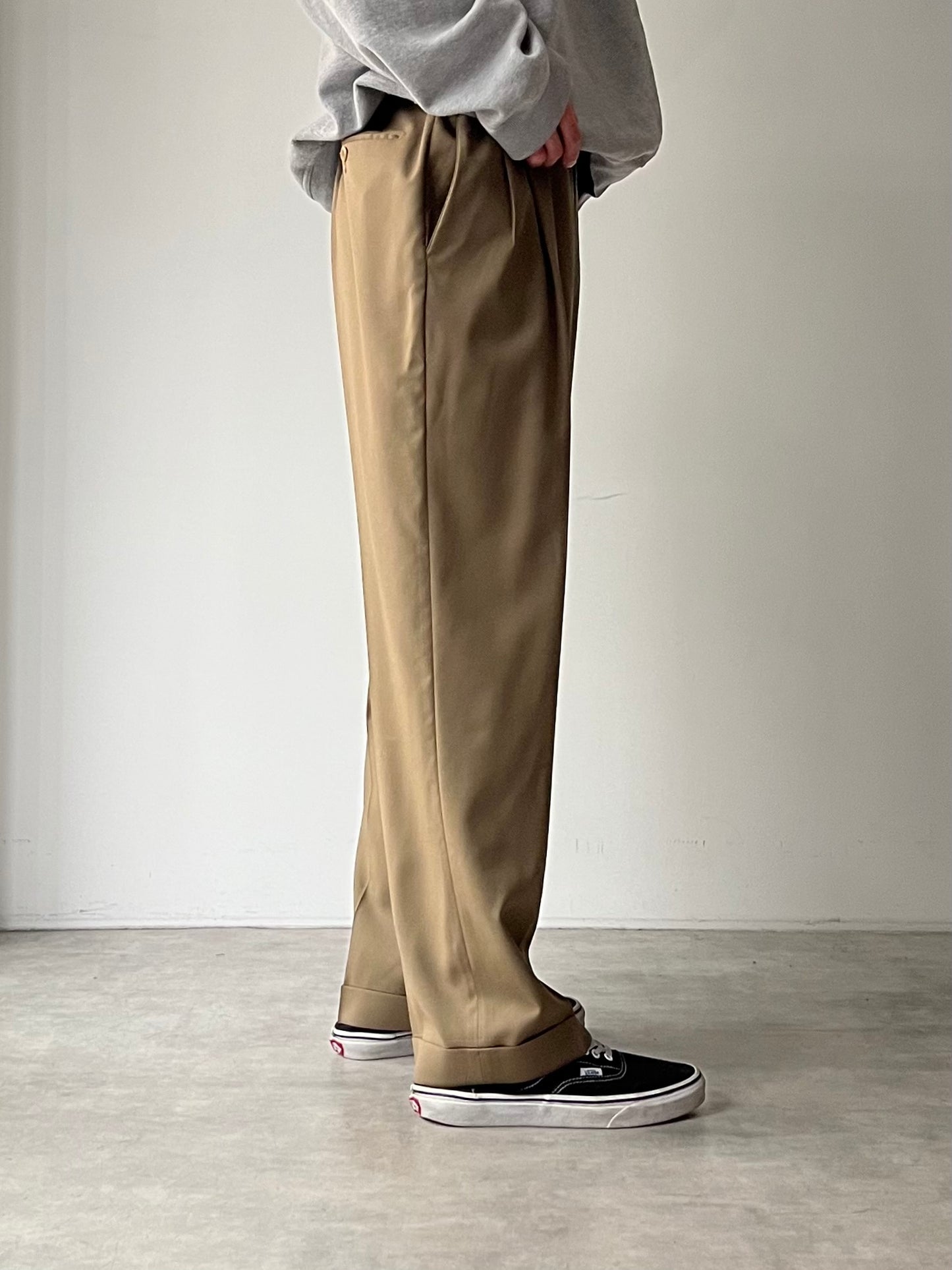 90's Zanella wool slacks "Made in ITALY"