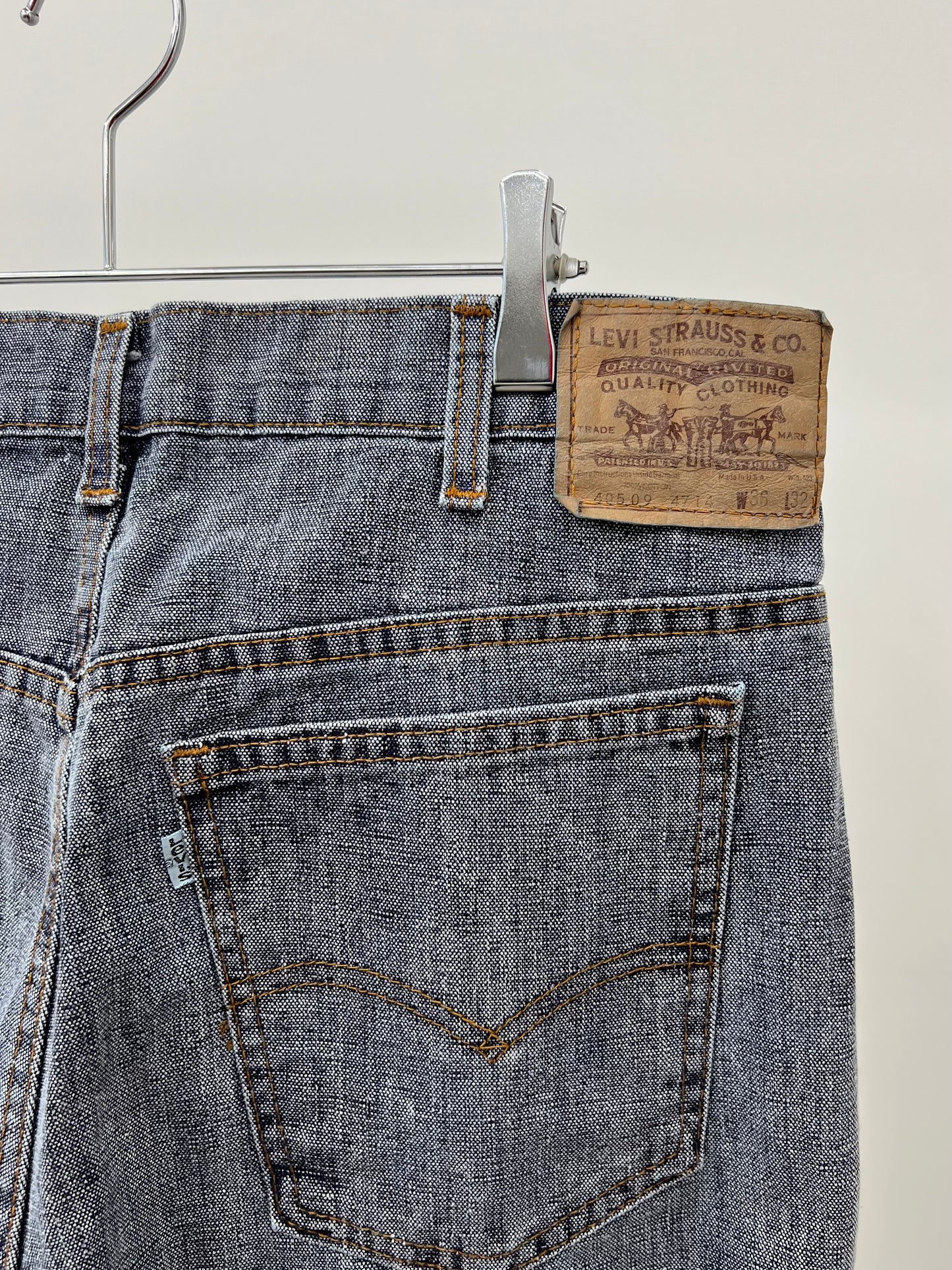 80's Levi's 5P duck pants "Made in USA"