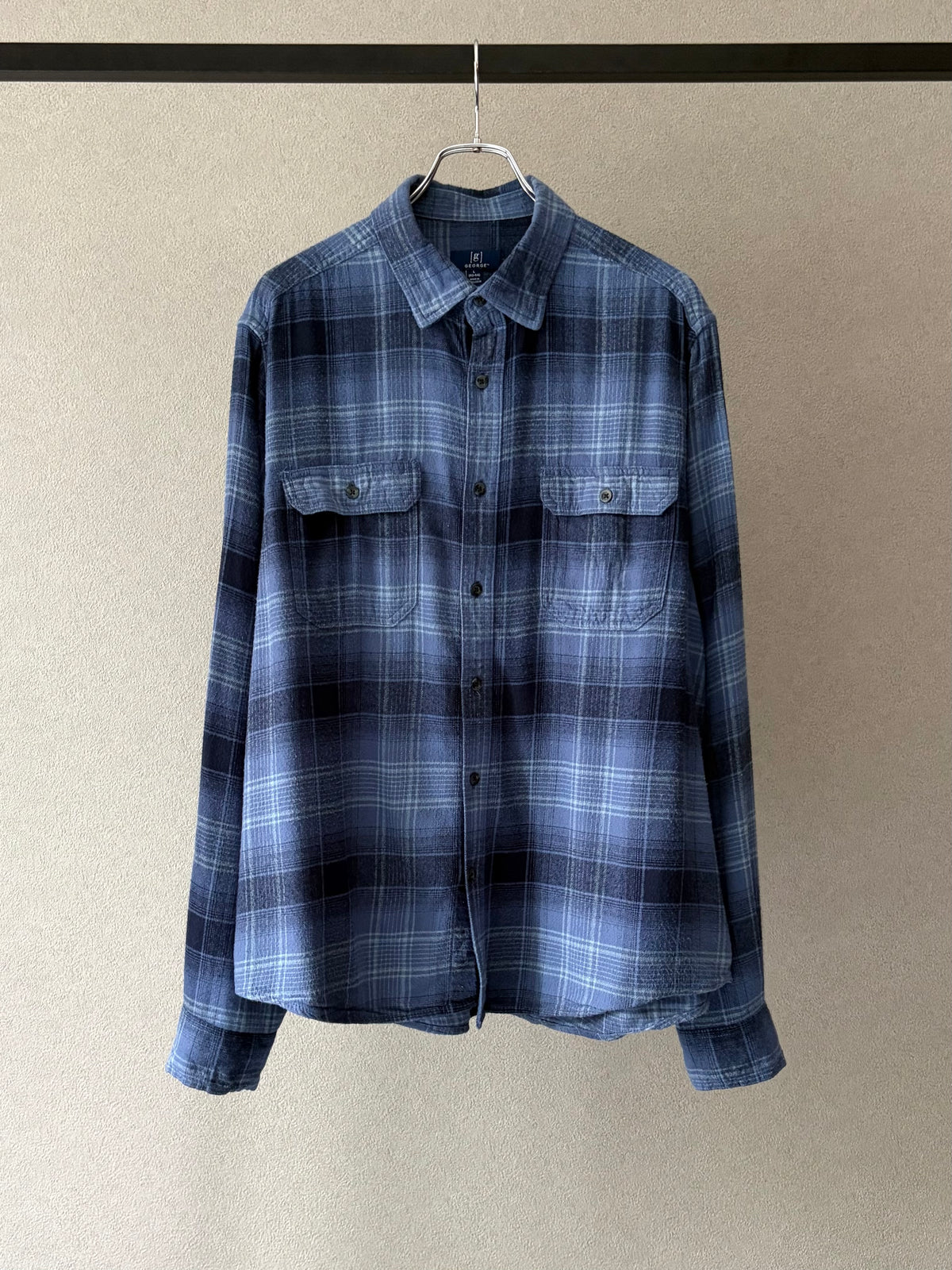 00's GEORGE flannel shirt