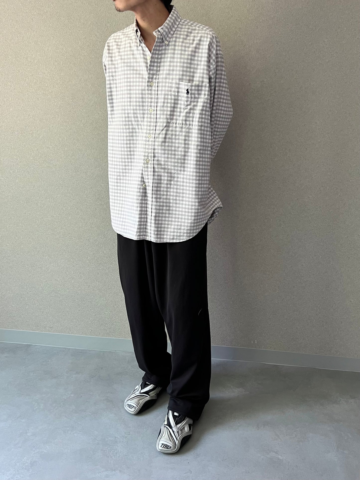 90's Polo Ralph Lauren BD shirt “BIG SHIRT"