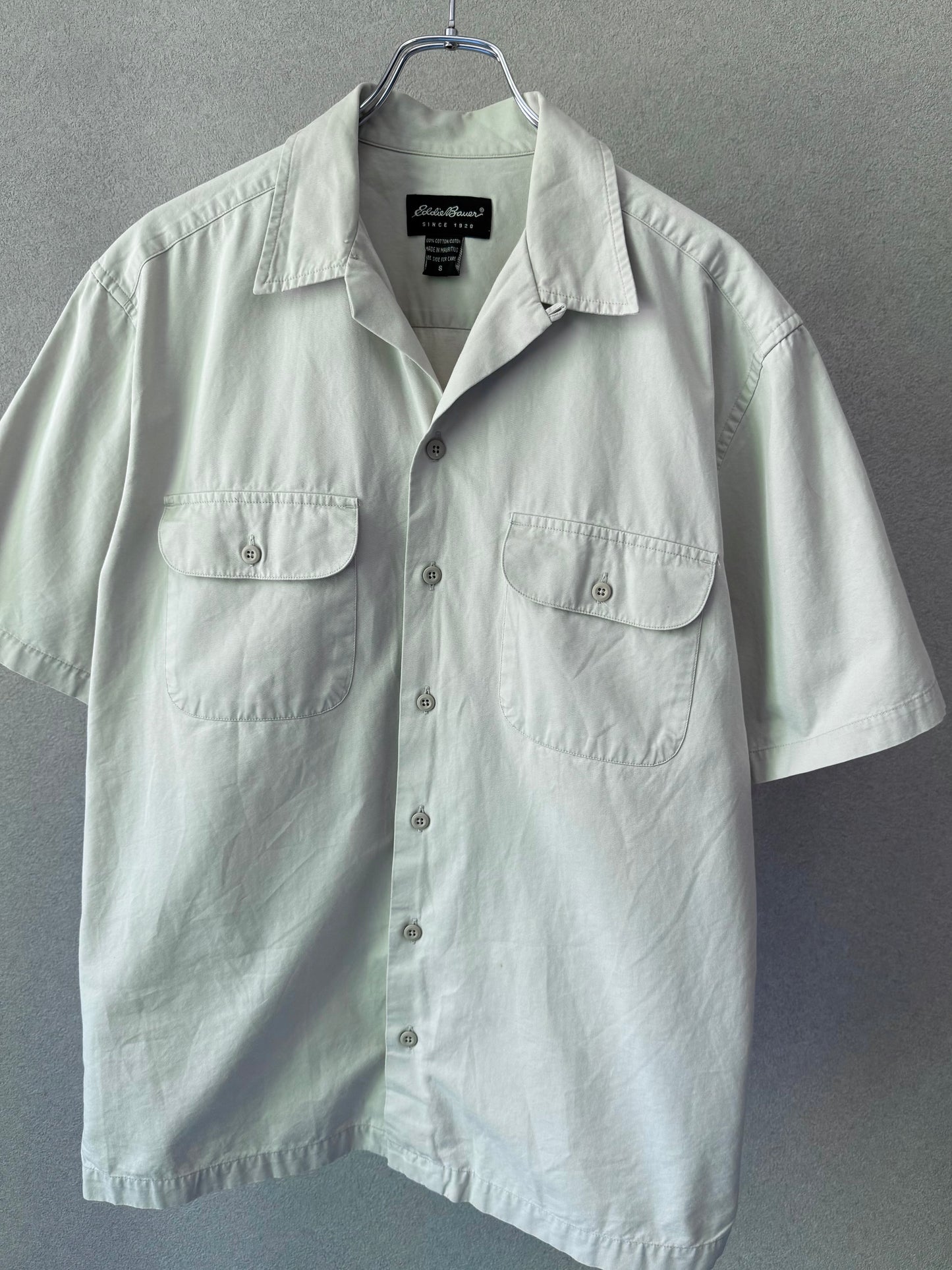 90's Eddie Bauer open collar shirt