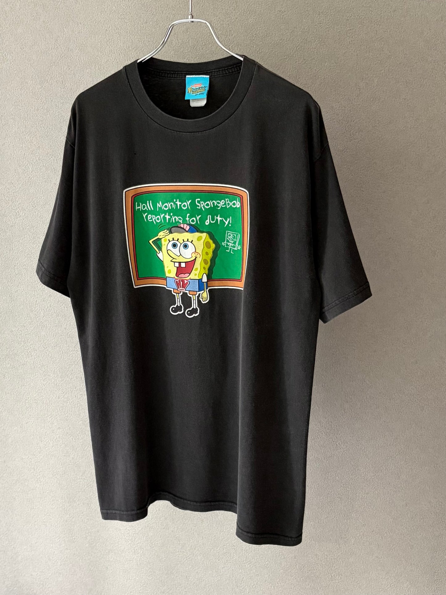 00's SPONGE BOB print t-shirt