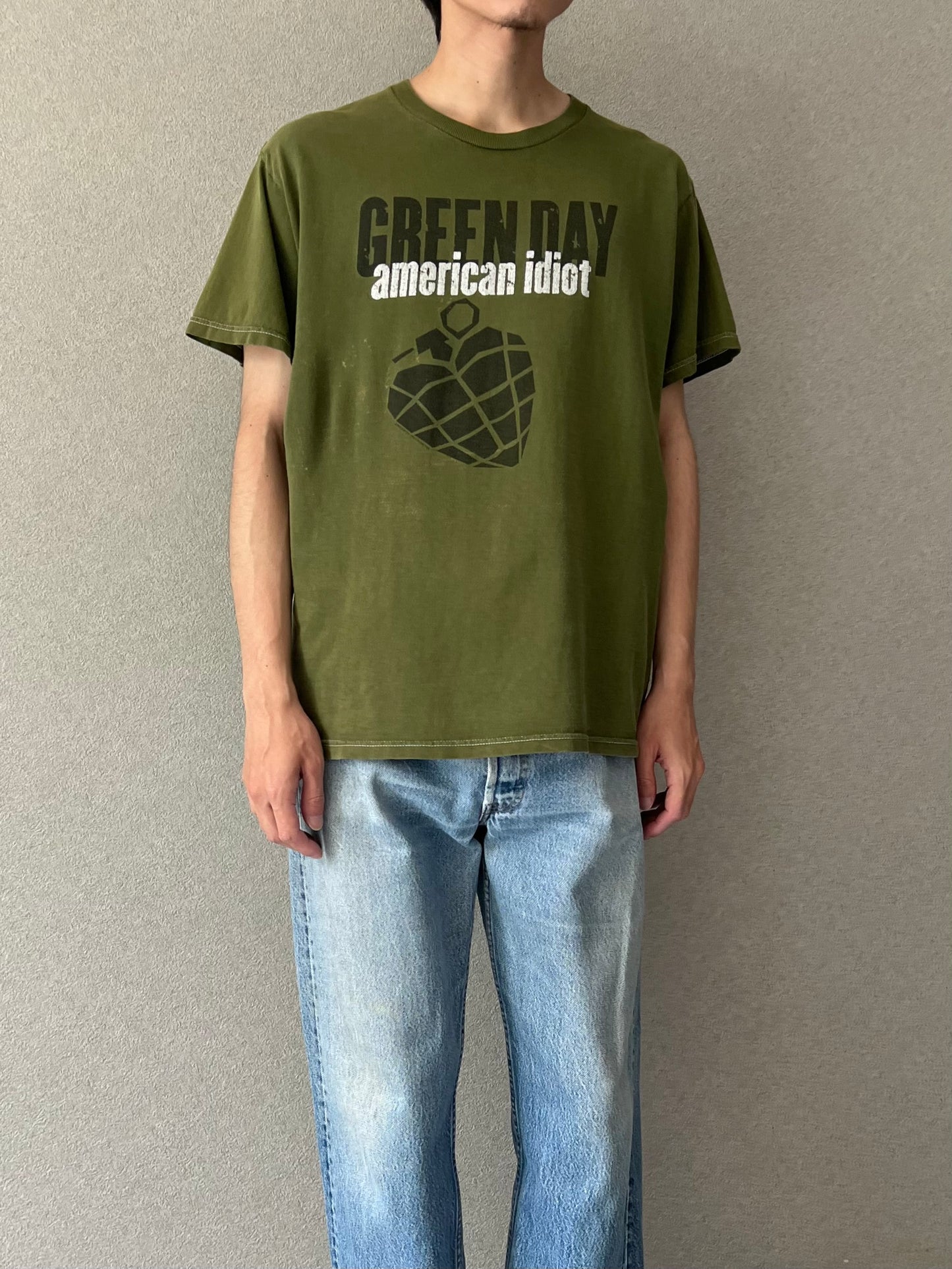 00's GREEN DAY music t-shirt