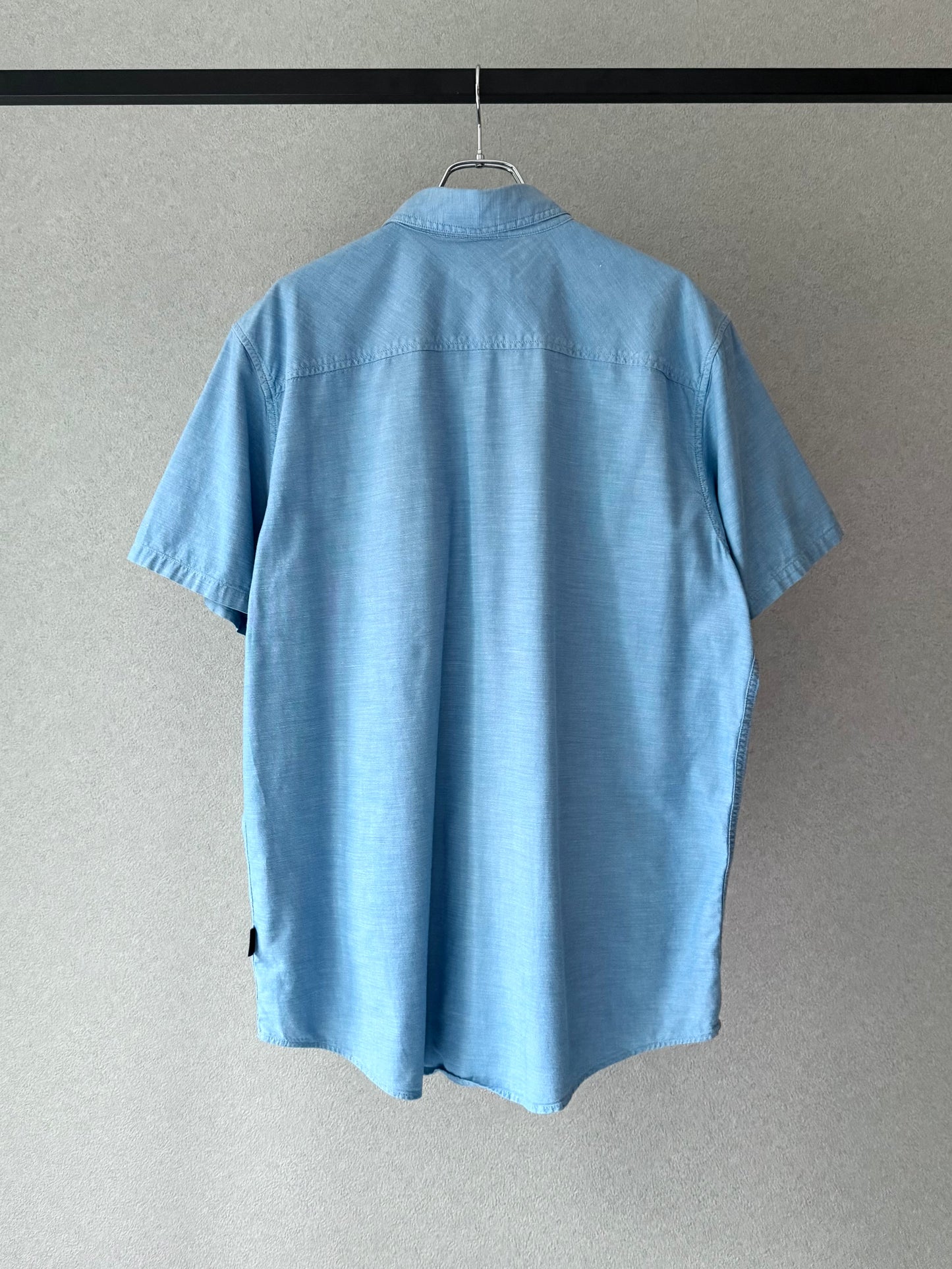 00's patagonia S/S chambray shirt