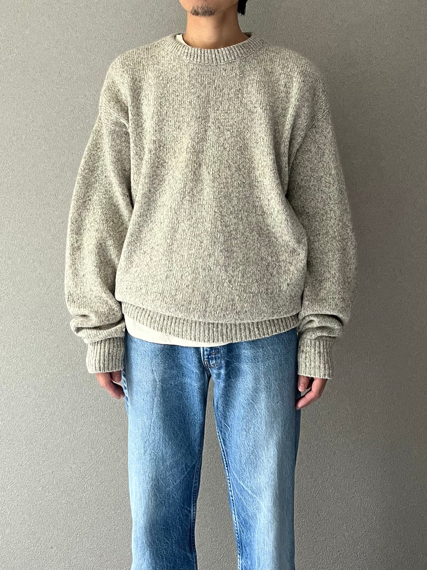 80's Eddie Bauer knit sweater "Made in USA"