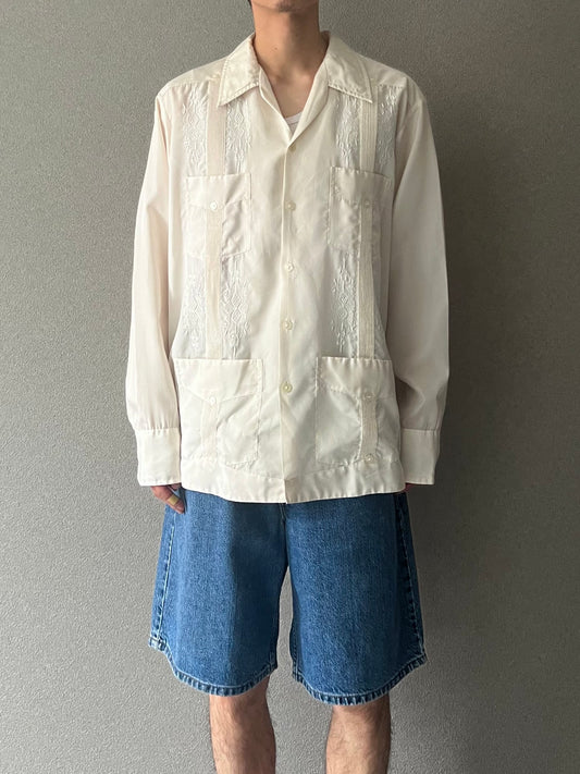 80's MAYALAND guayabera shirt