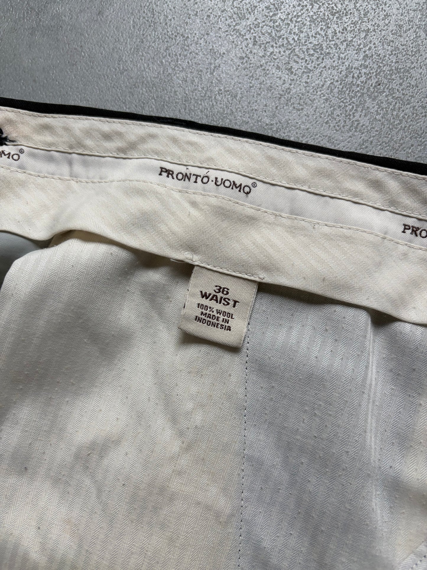 00's PRONTO UOMO wool slacks