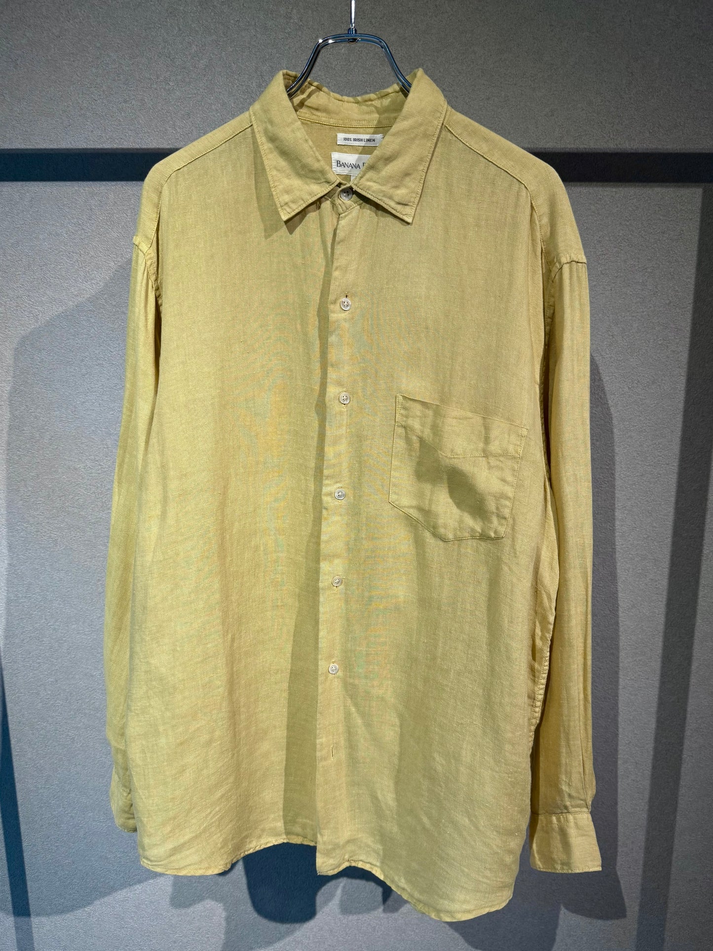 90's BANANA REPUBLIC linen shirt